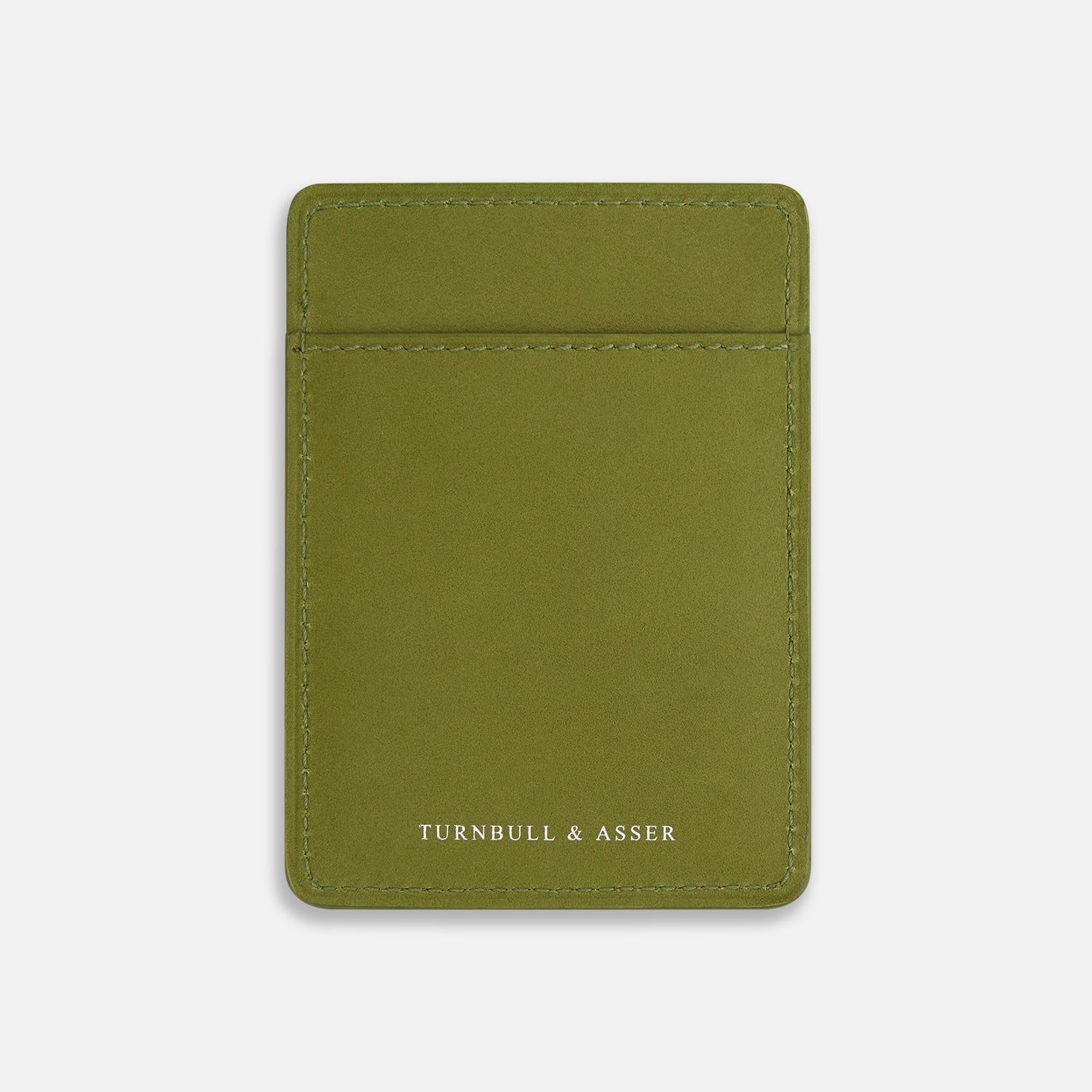 Moss Green Two-slot Card Case