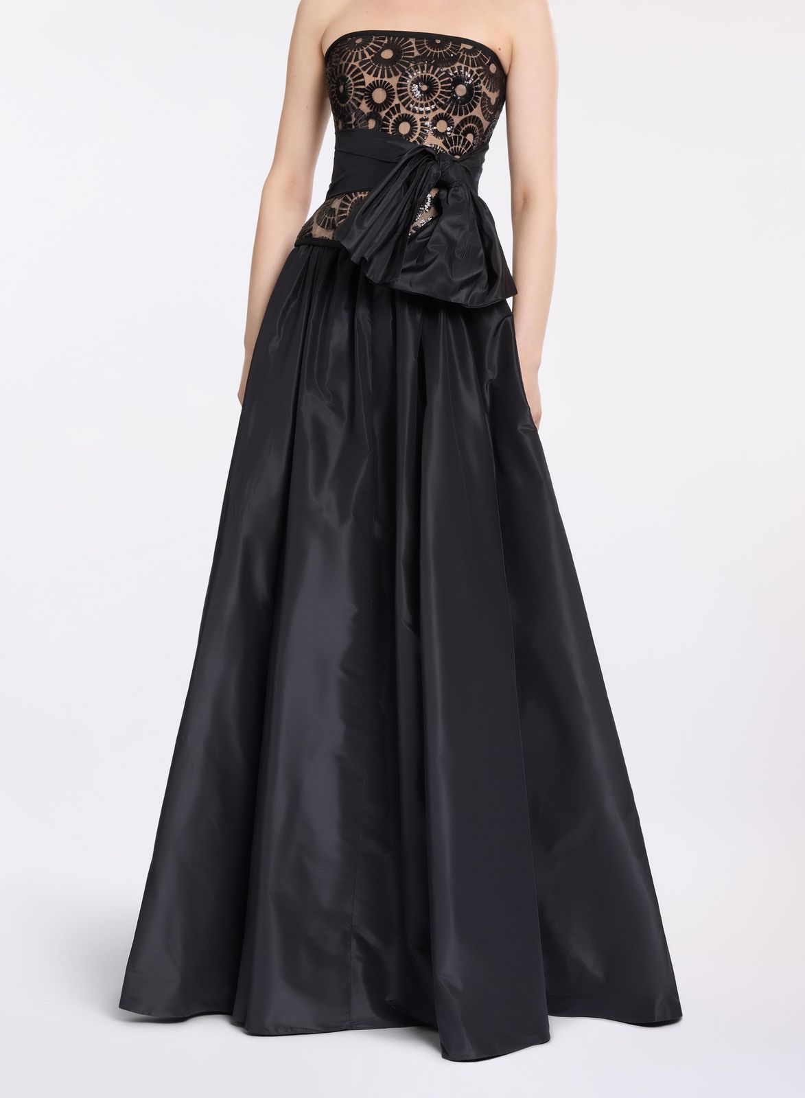 Taffeta Long Skirt