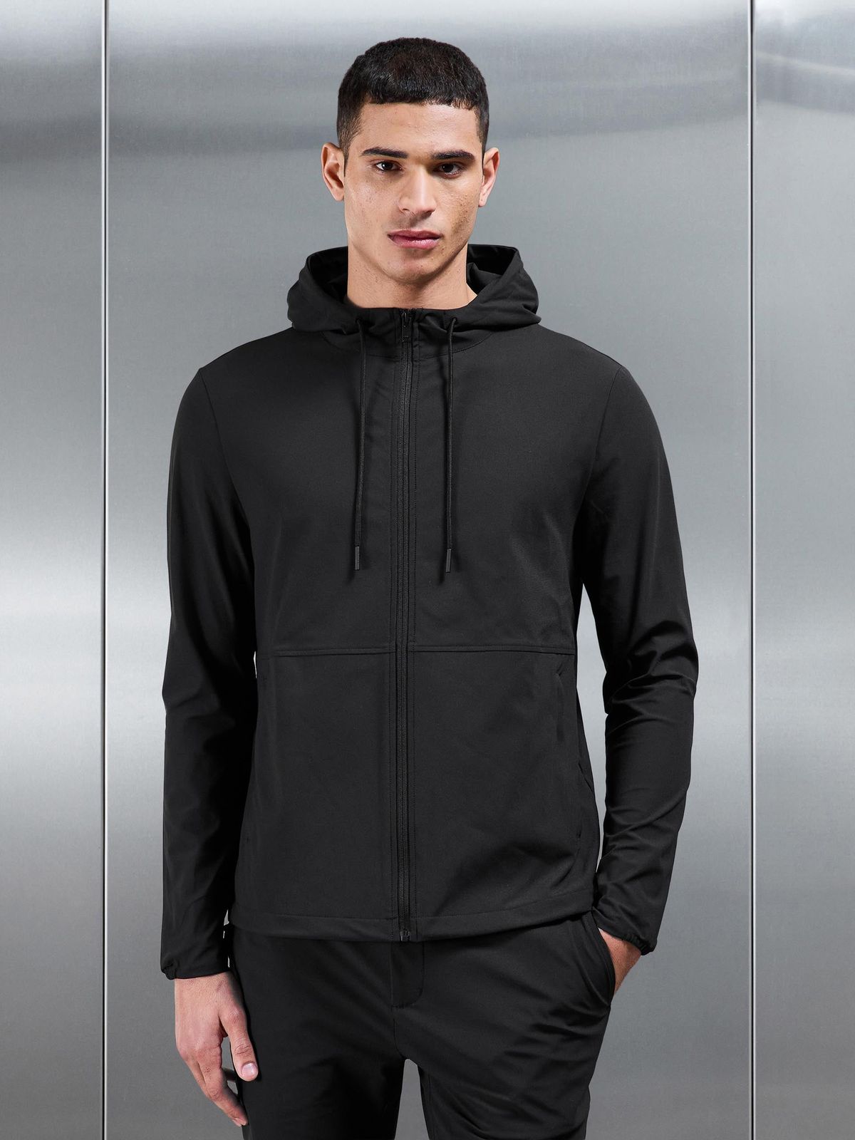 24 Hour Windbreaker in Black