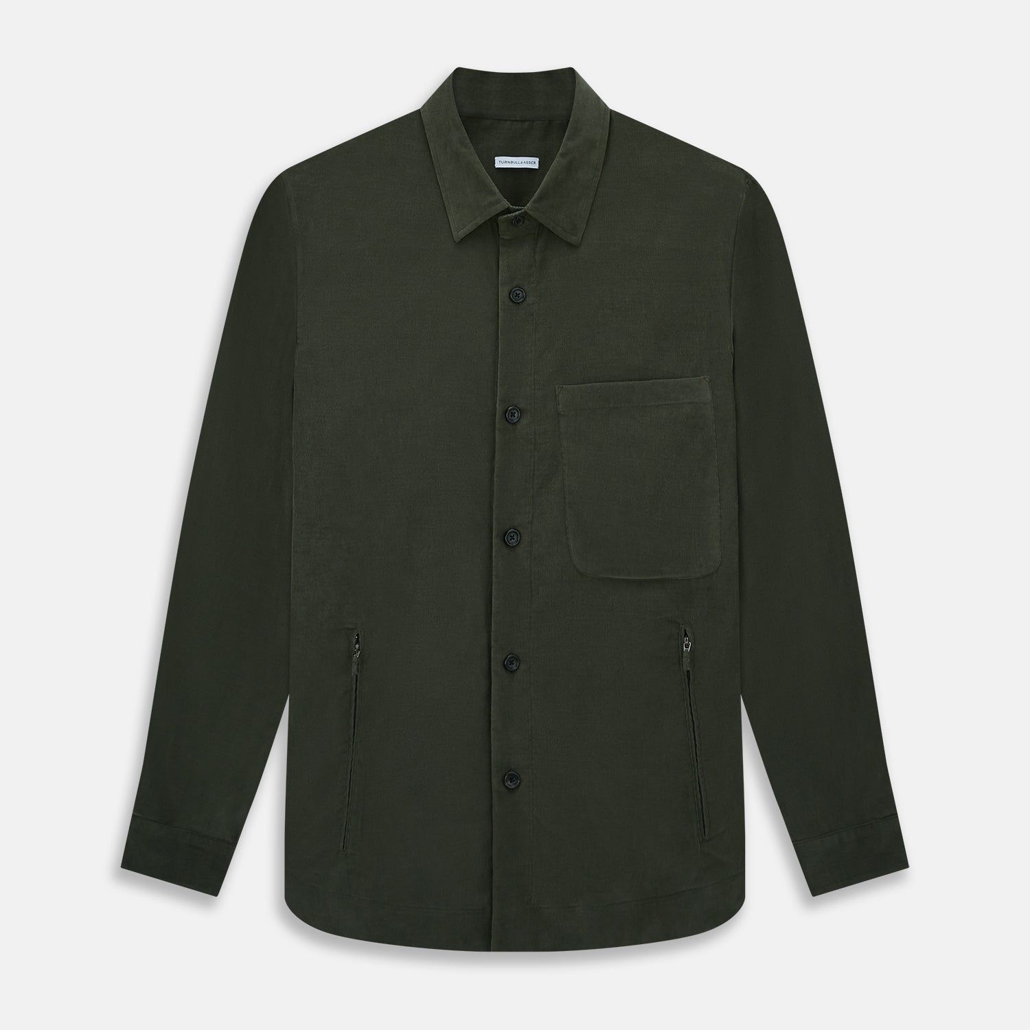 Olive Corduroy Hampstead Overshirt