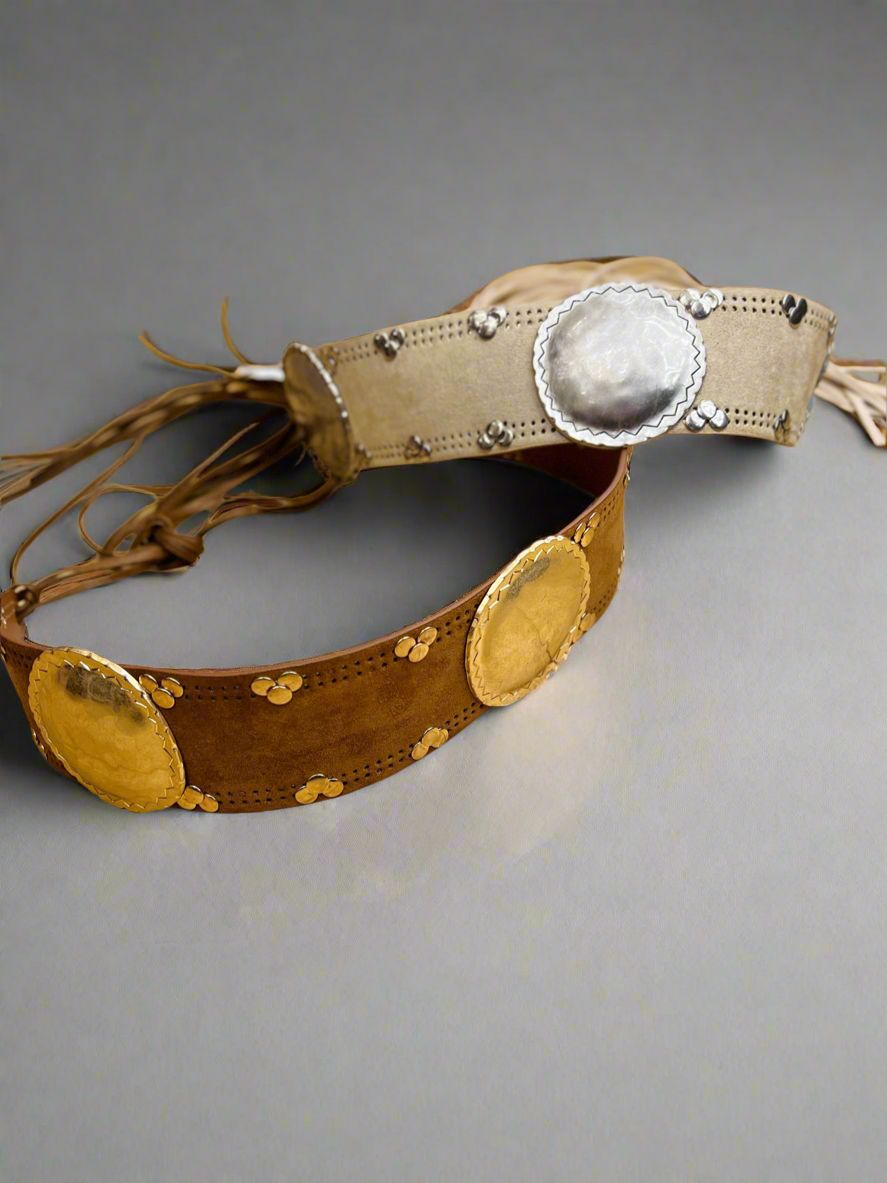 Medallion Tie Belt