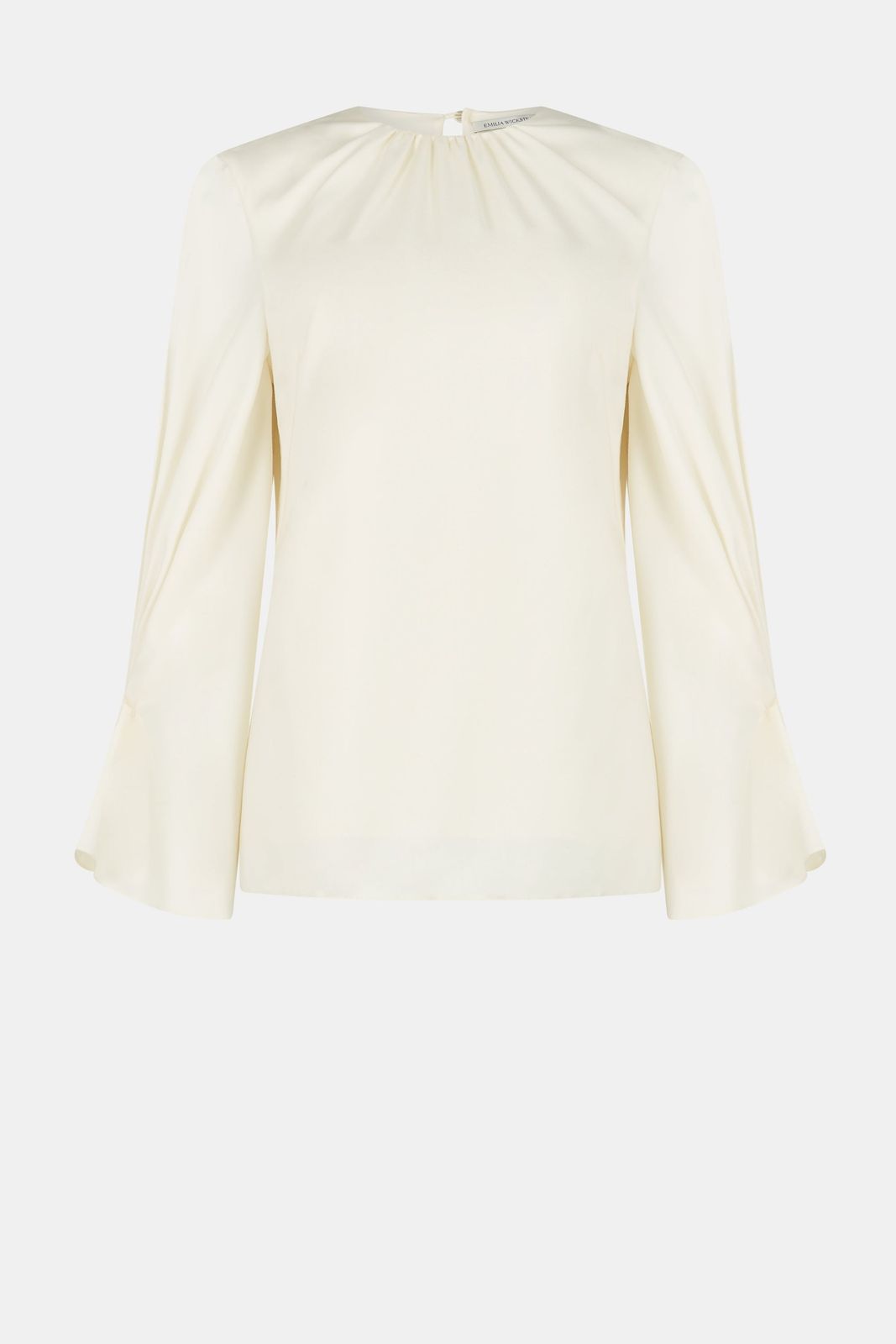 Rome Top in Ivory Superfine Merino