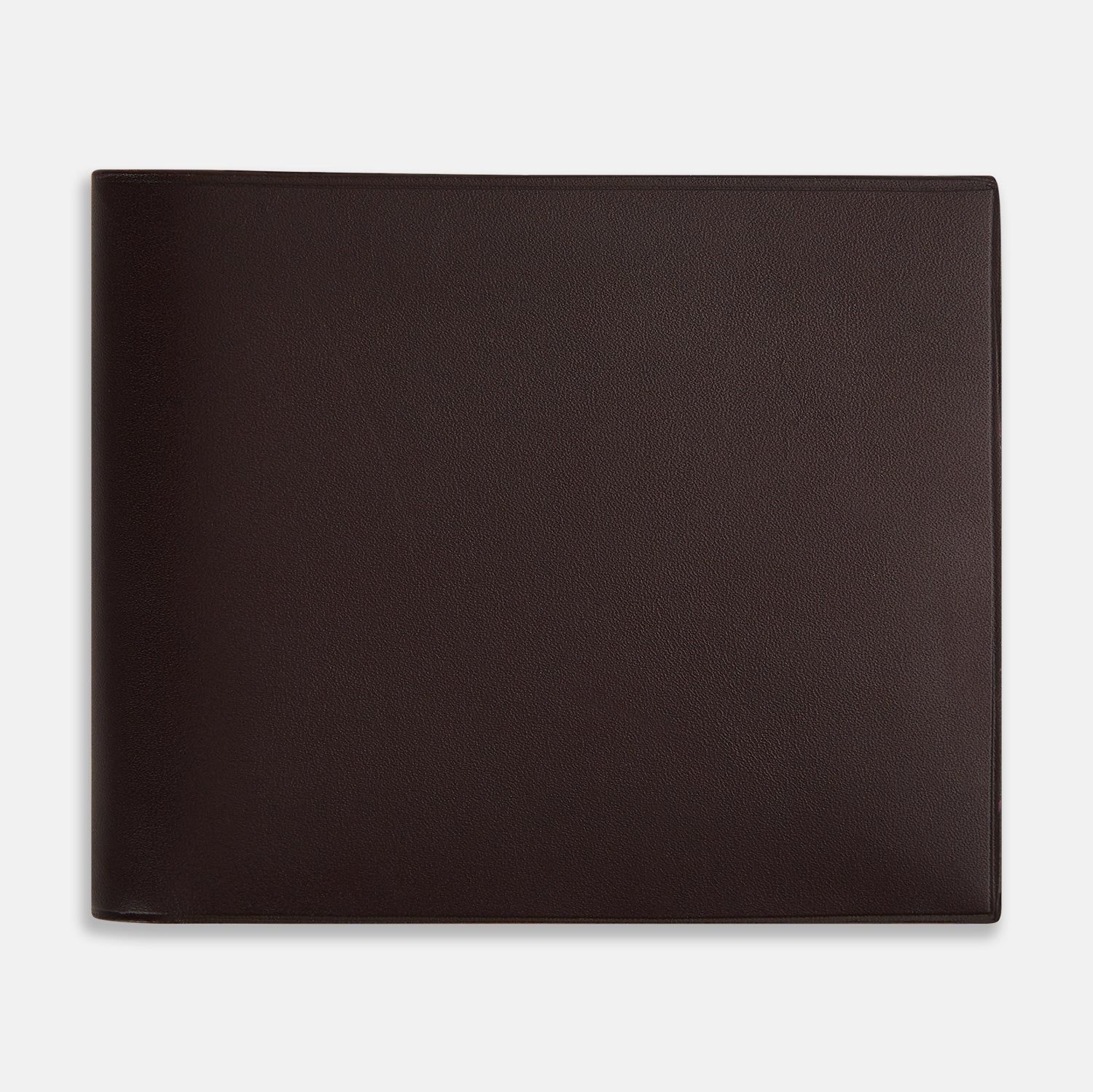 Burgundy Leather Bi-Fold Wallet