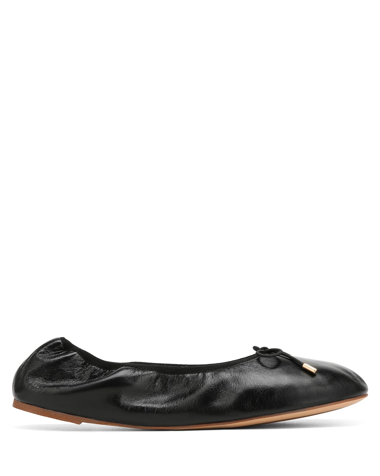 Scrunch Black Leather