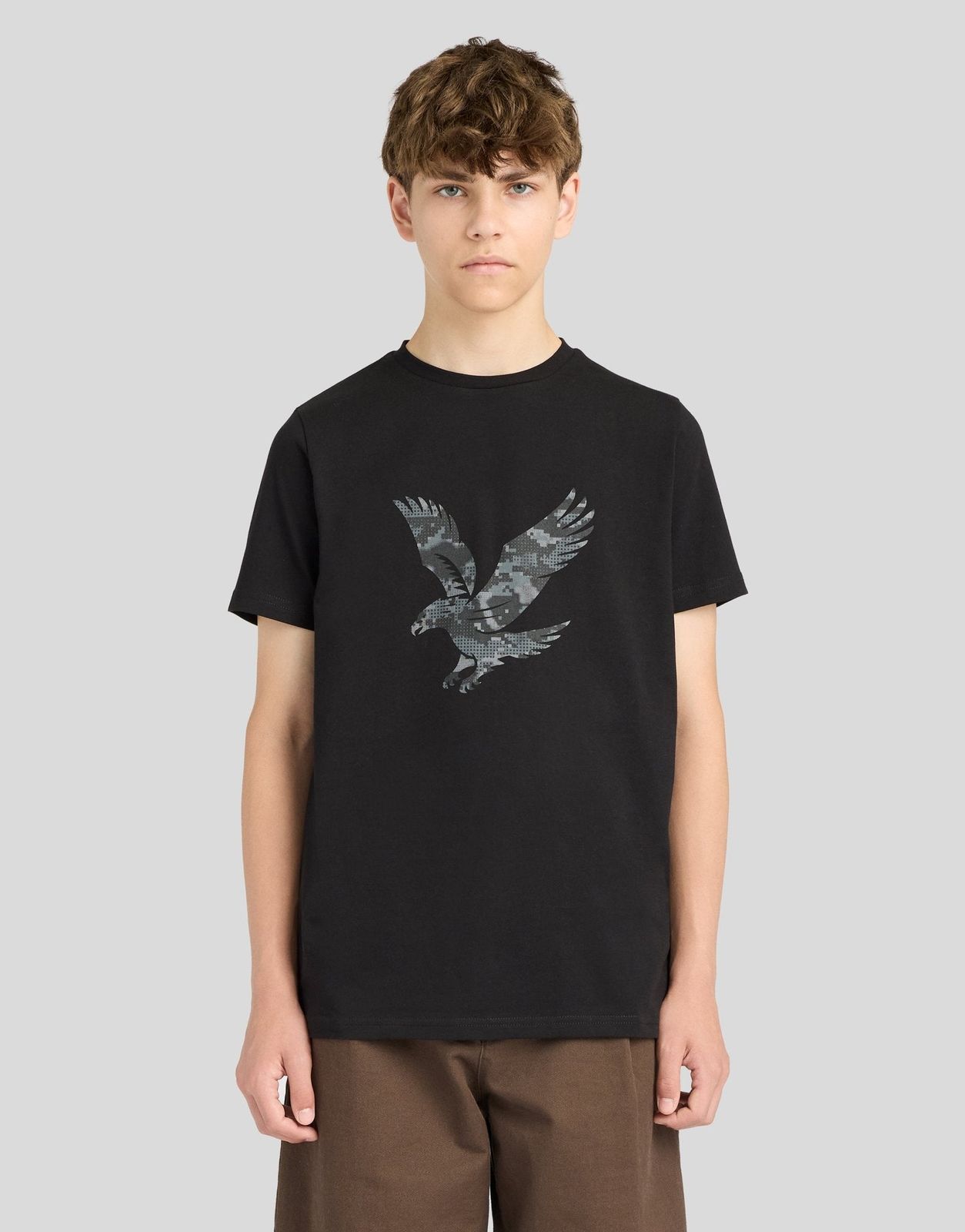 Pixelated Eagle Graphic T-shirt