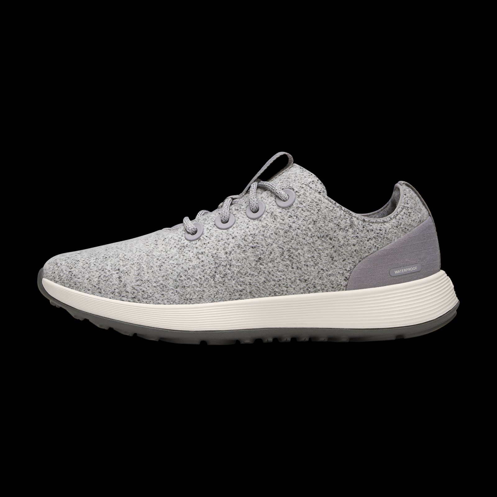 Women's Wool Runner NZ Waterproof - Medium Grey (Natural White Sole)