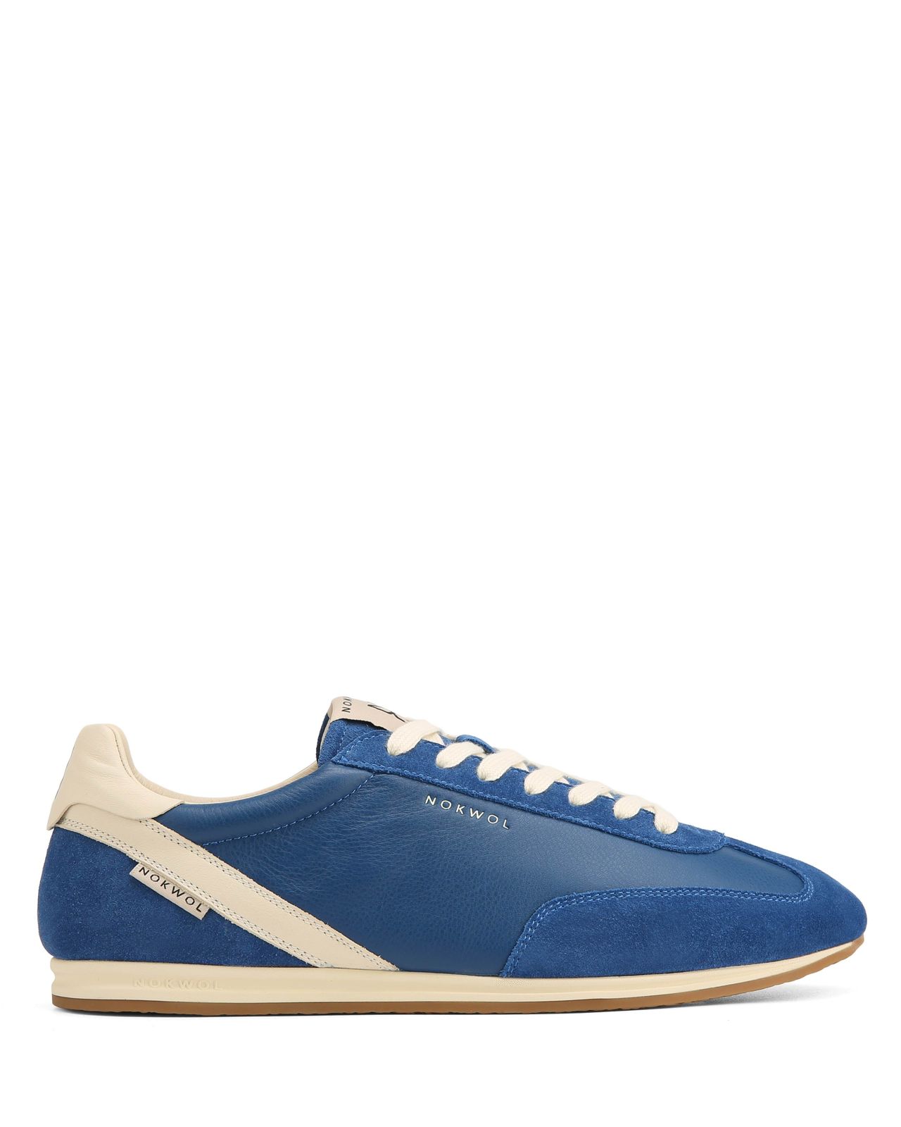 Ari-M Blue/Off White Suede/Leather