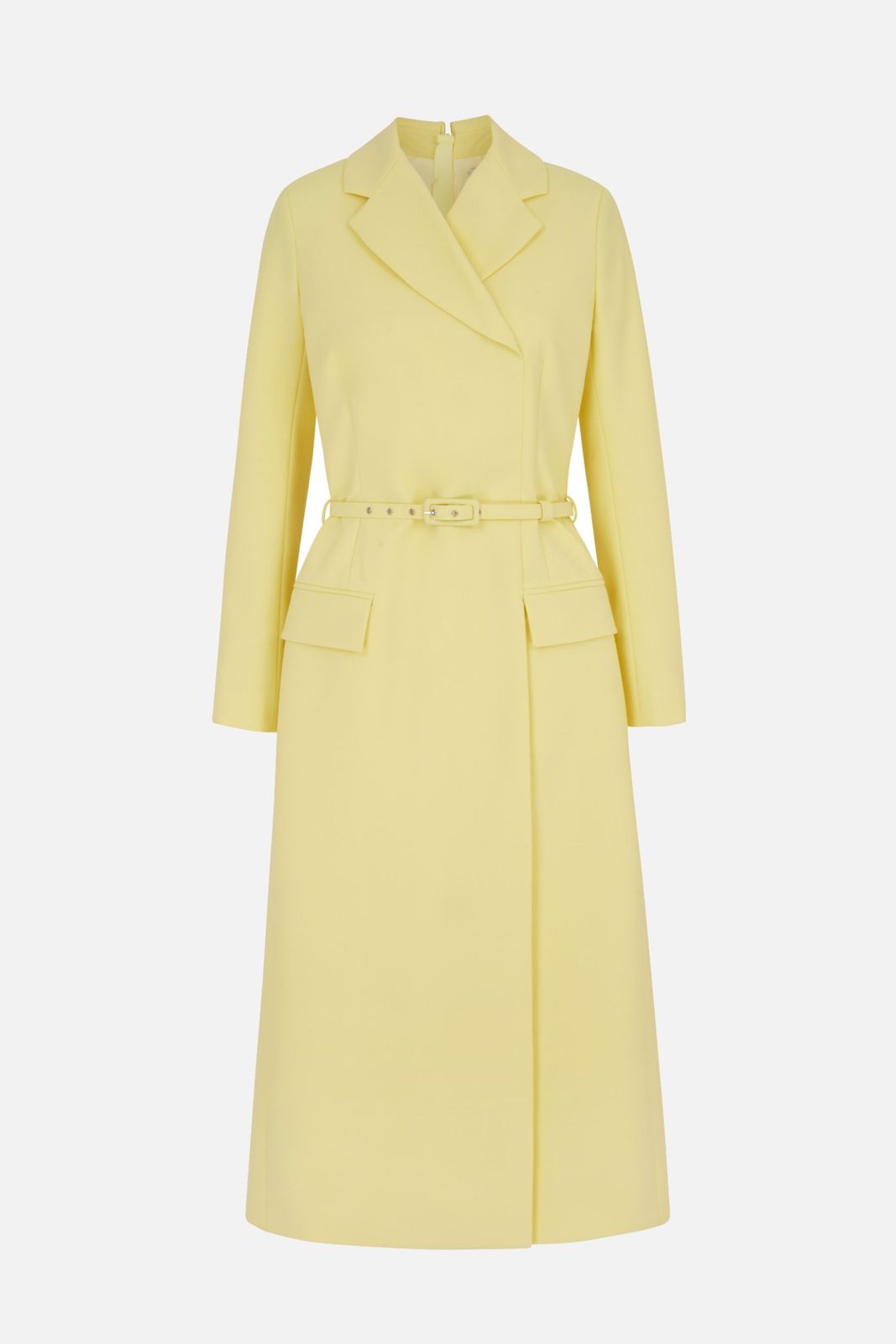 Kalonice Dress in Lemon Summer Wool