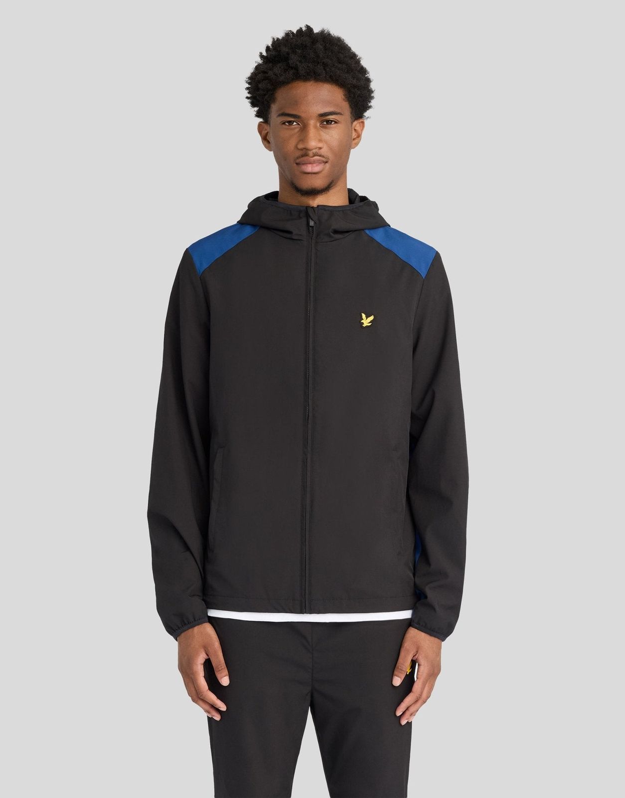 Sports Panelled Windbreaker Jacket