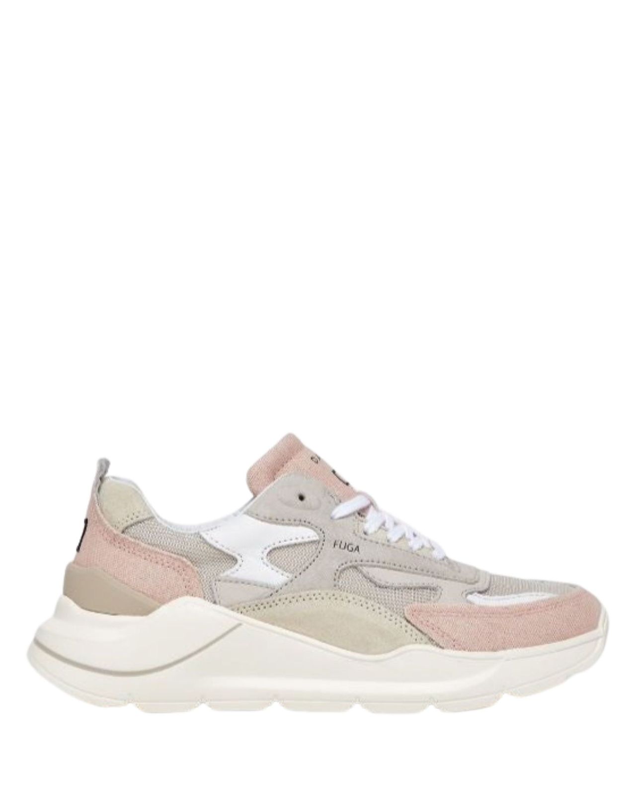 W Fuga Runner Pink Suede/Leather