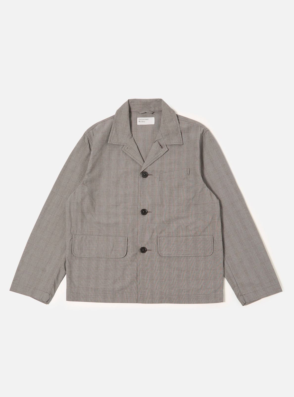 Grey Brown Wales Glen Check Franck Jacket