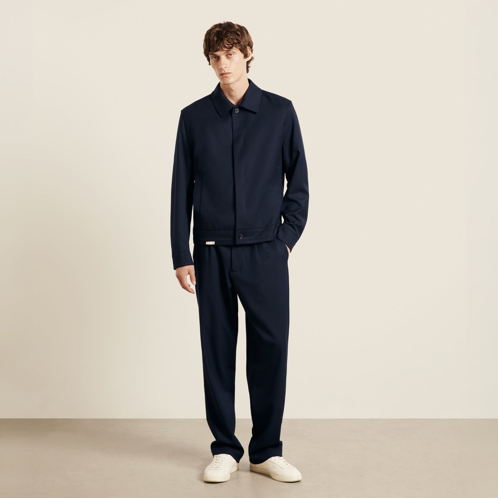Provence Travel Suit Jacket - Navy