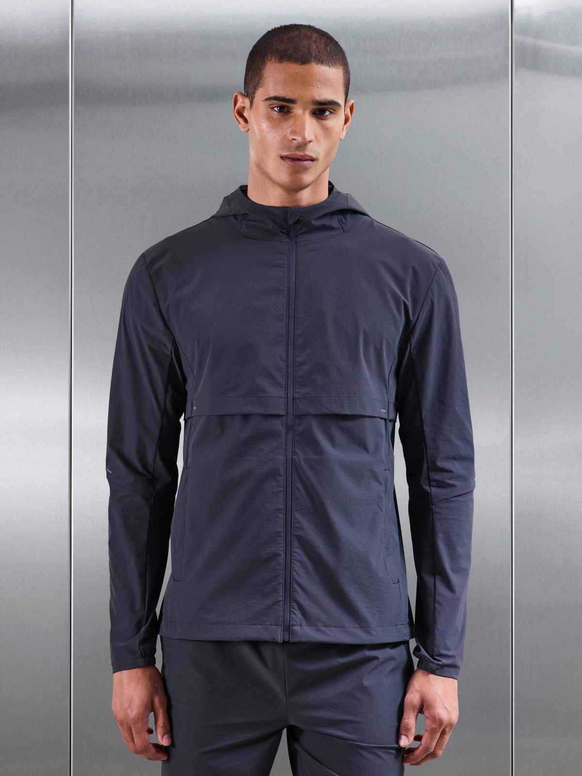 Performance Windbreaker in Slate Blue
