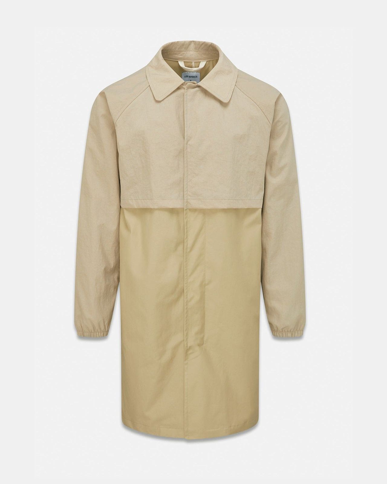 Men's Gloverall x Les Basics Le Car Coat Stone