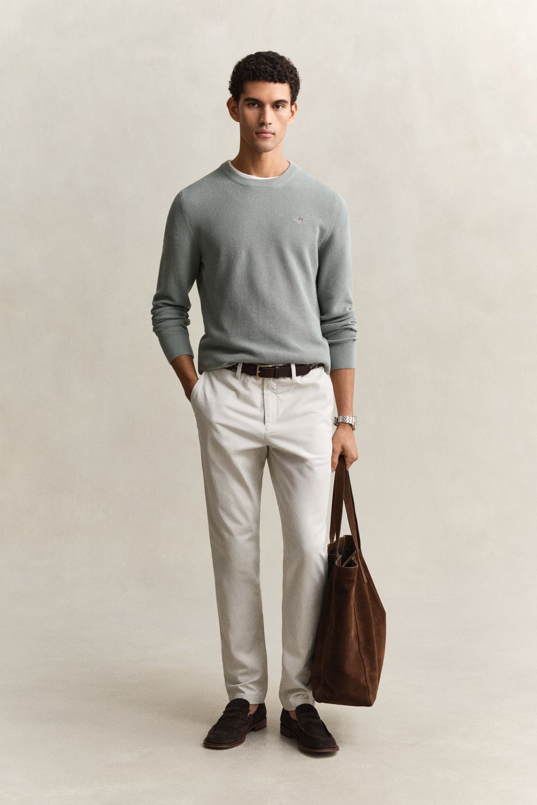 Classic Slim Chinos - EVENING BLUE