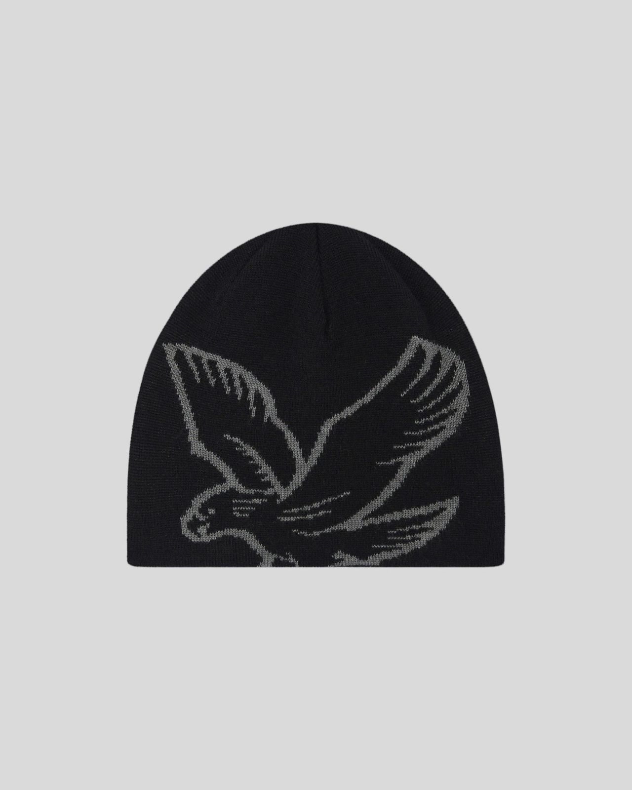 Eagle Logo Jacquard Beanie