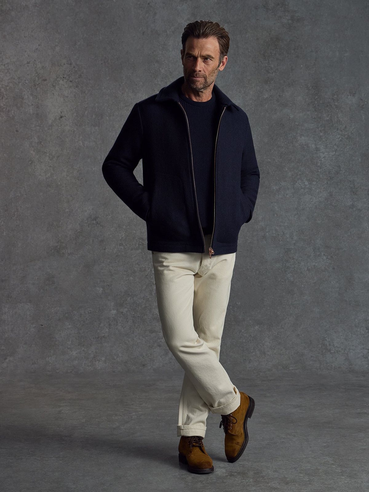 The Civvy Jacket - Navy