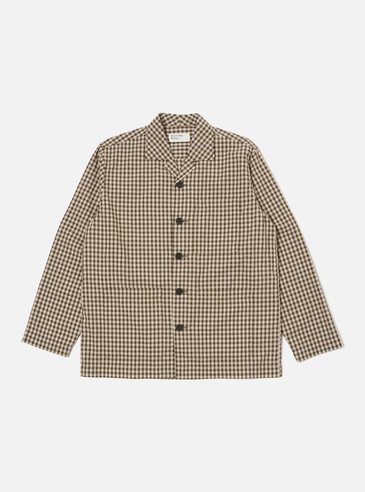 Olive Dobby Check Cancun Jacket