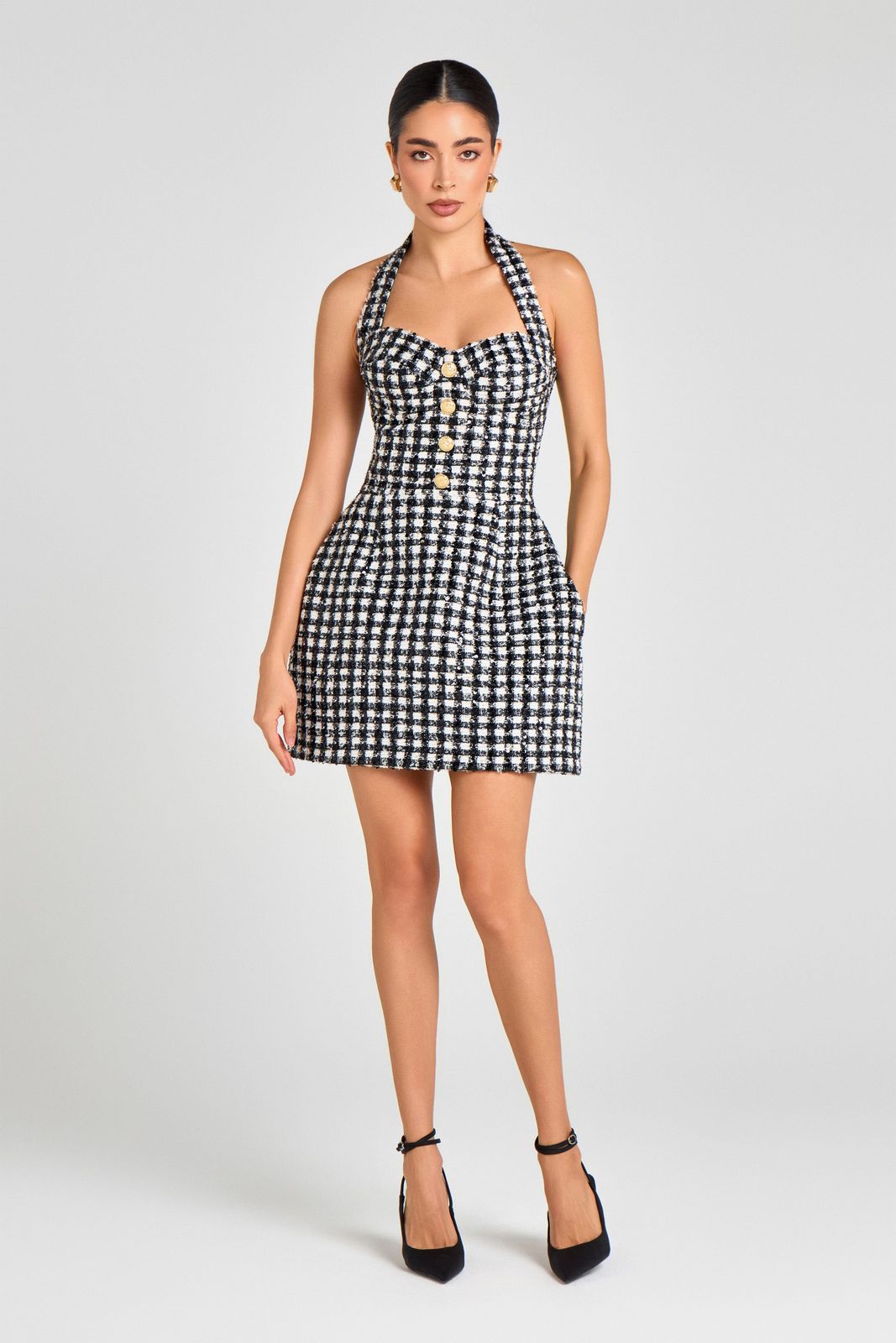 Esme Check Dress
