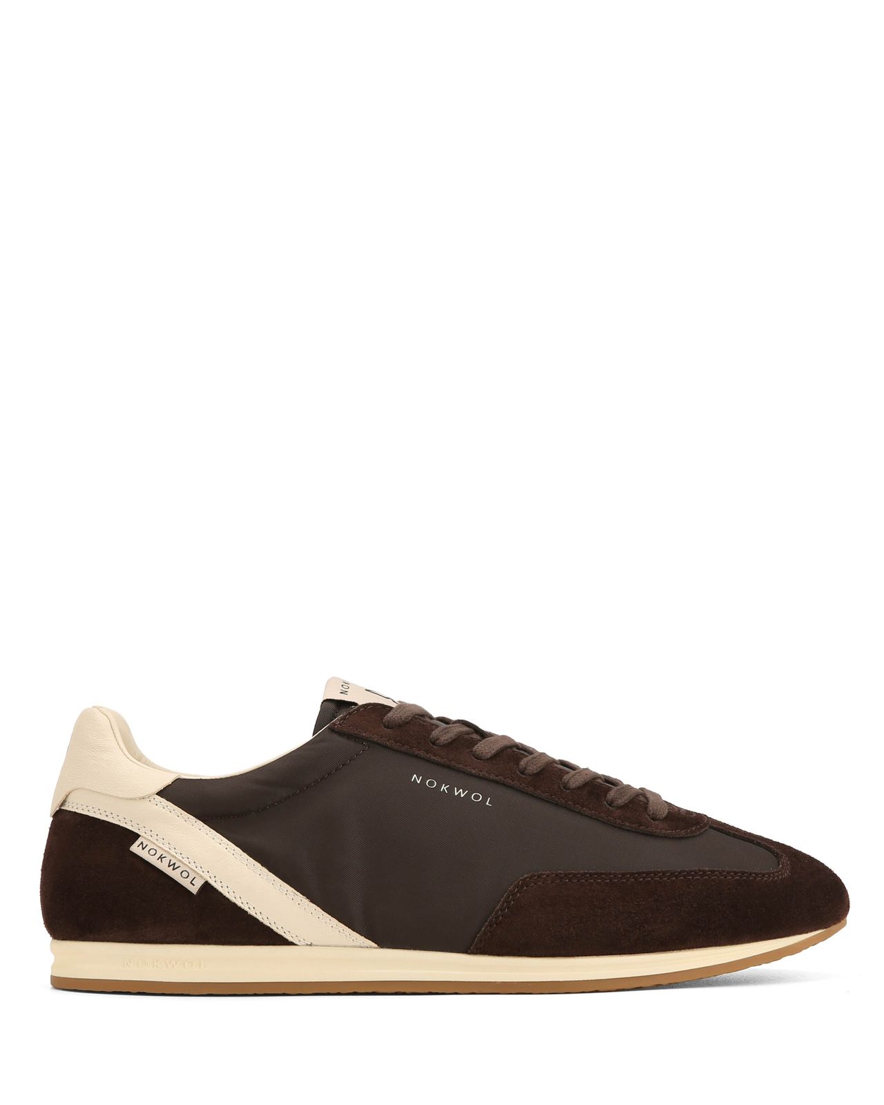 Ari-M Moka/Off White Suede/Nylon