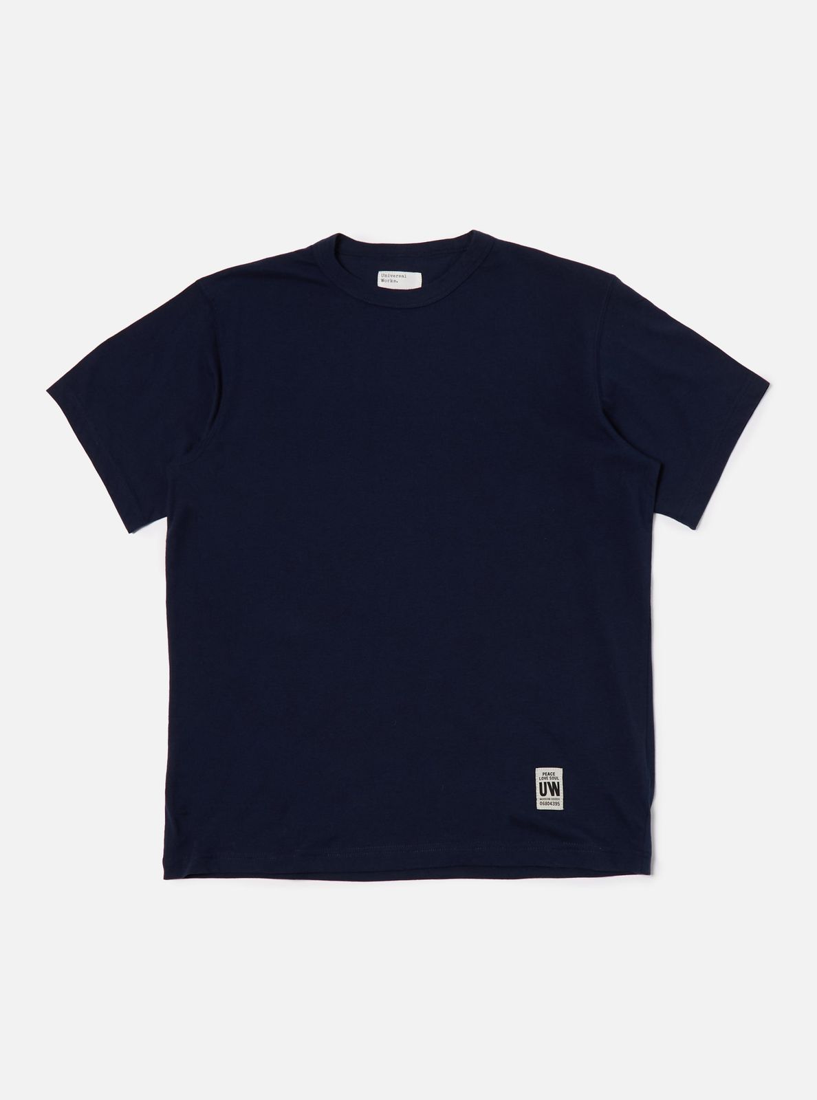 Navy Single Jersey Core Tee