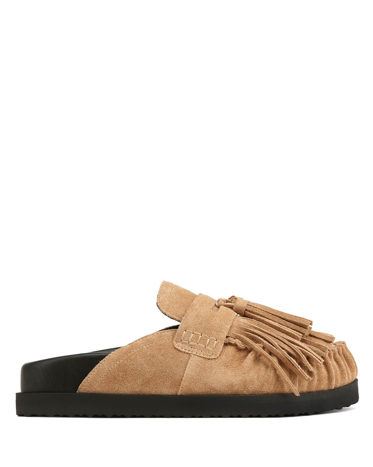 Tasha Summer Biscuit Suede