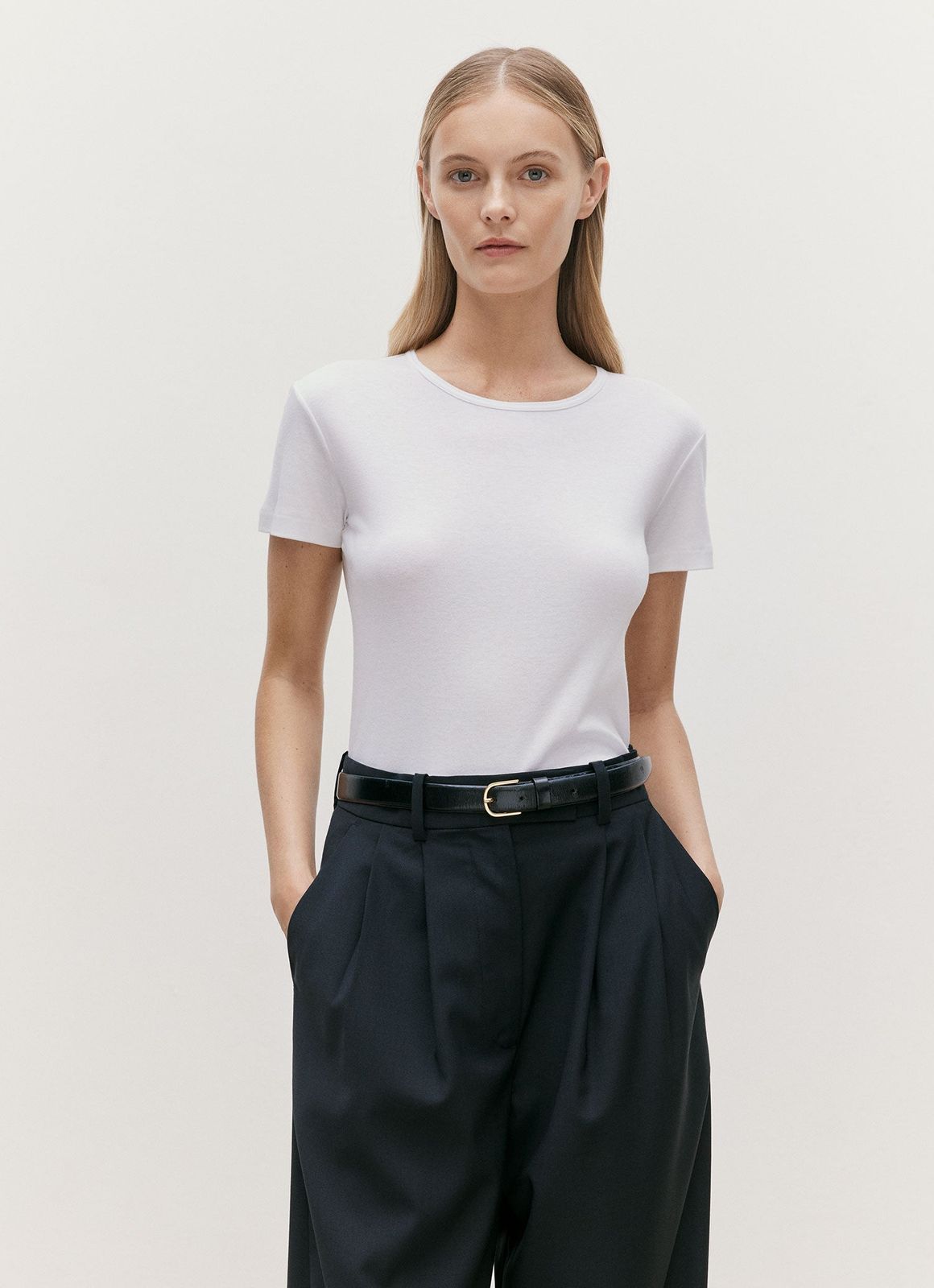 Women's Sea Island Cotton T-shirt in White