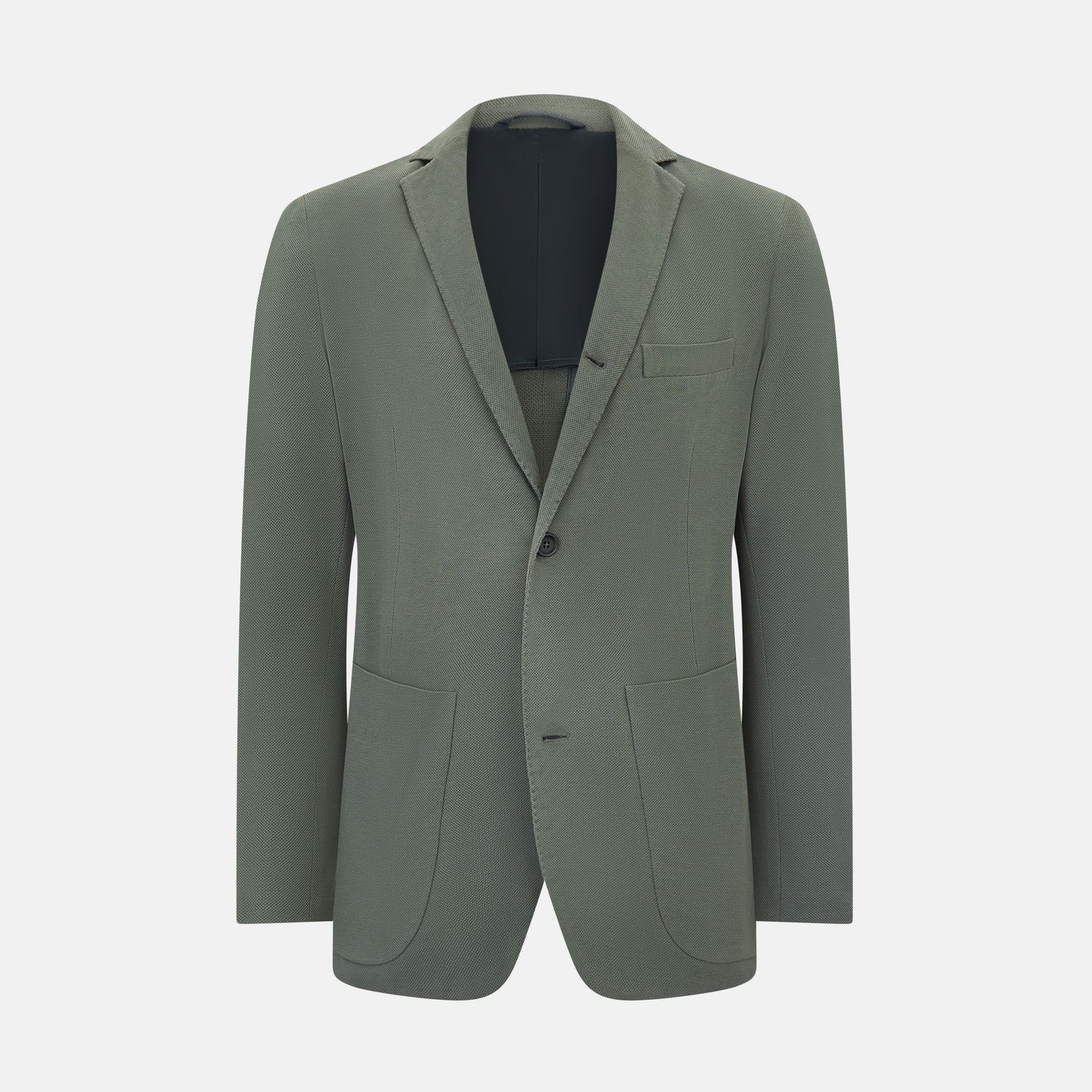 Sage Silk & Cotton Bath Blazer
