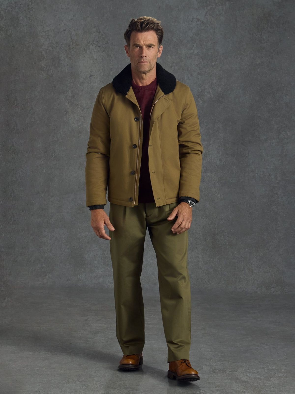 The Deck Jacket - Sand