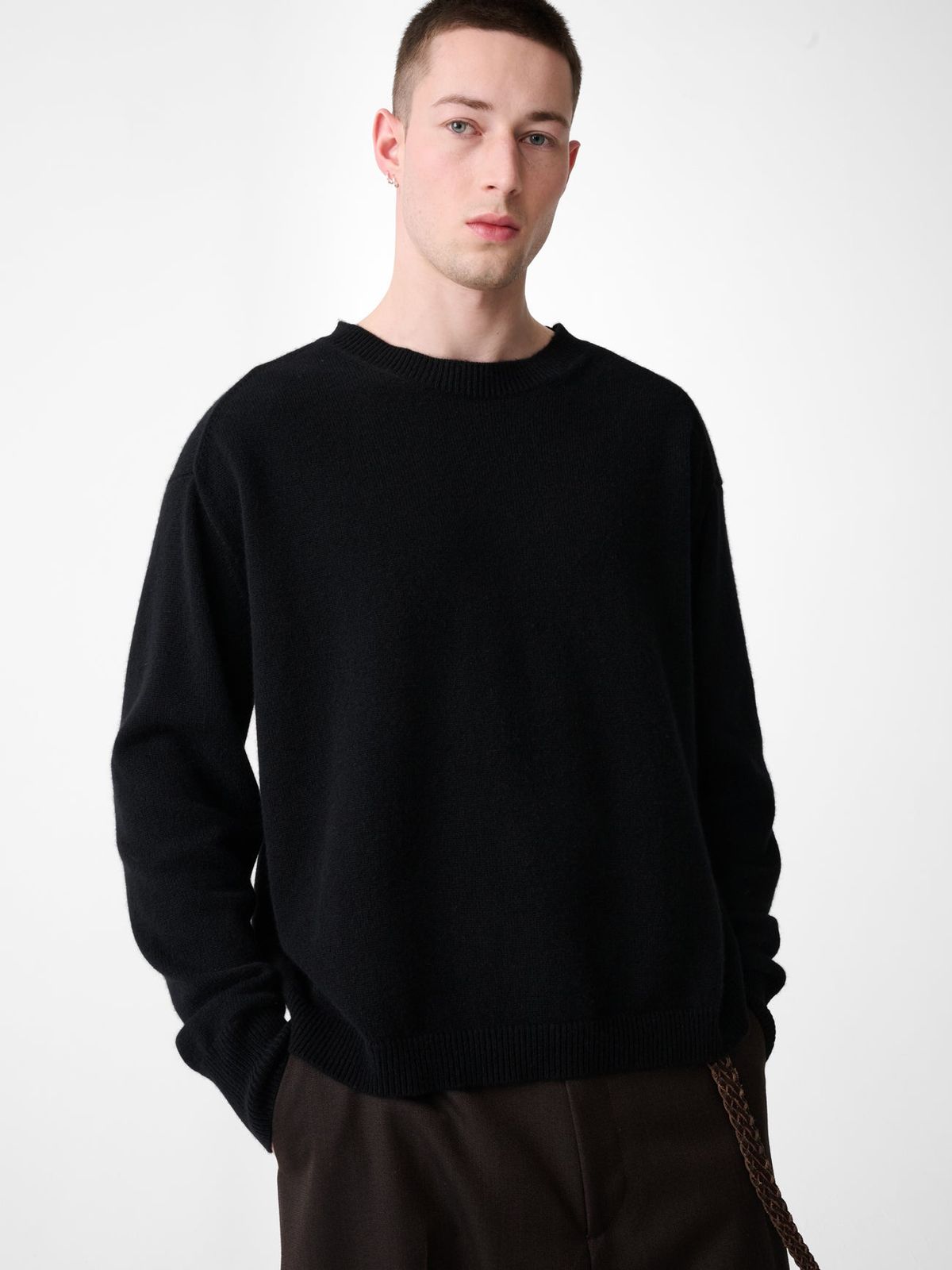 Haddan Knit in Black