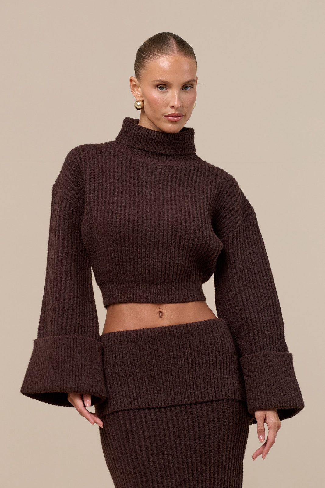 MABEL JUMPER | CHOCOLATE