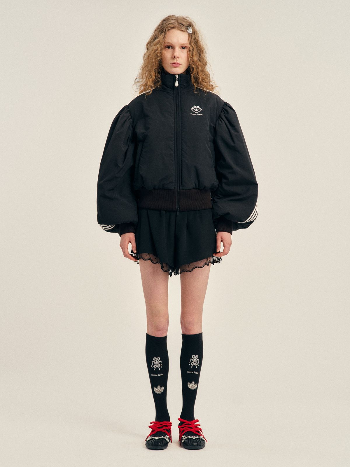 adidas Originals by Simone Rocha Firebird Puff Sleeve Jacket