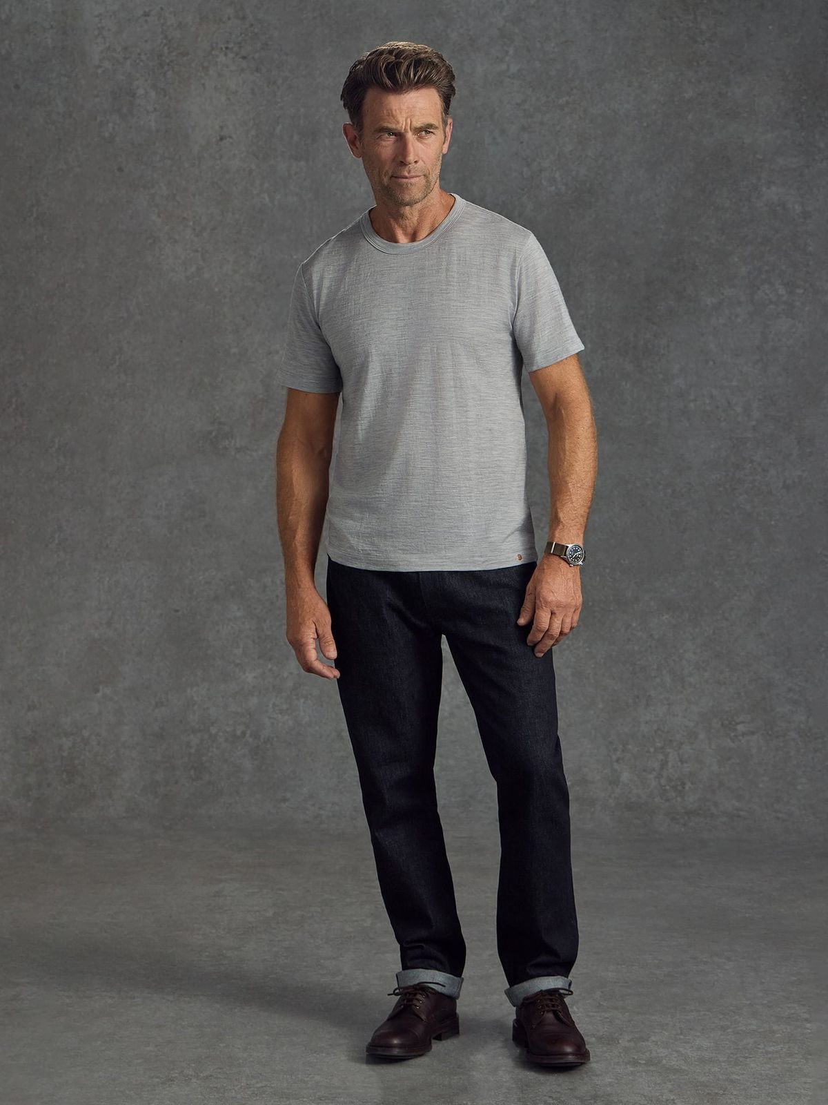 The Foundation Tee - Light Grey