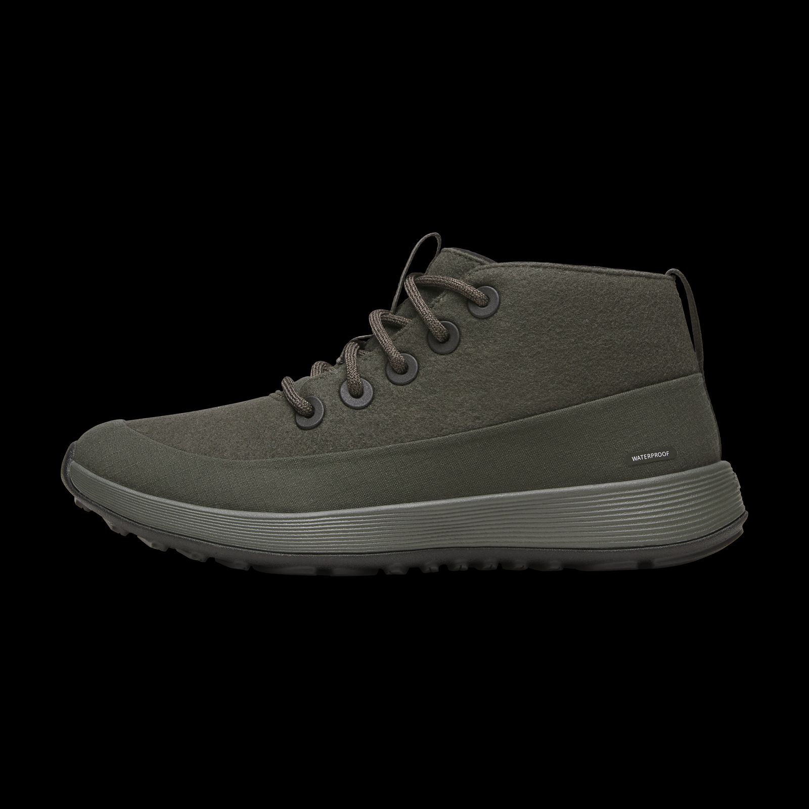 Women's Wool Runner NZ Mid Waterproof - Dark Jungle (Dark Jungle Sole)