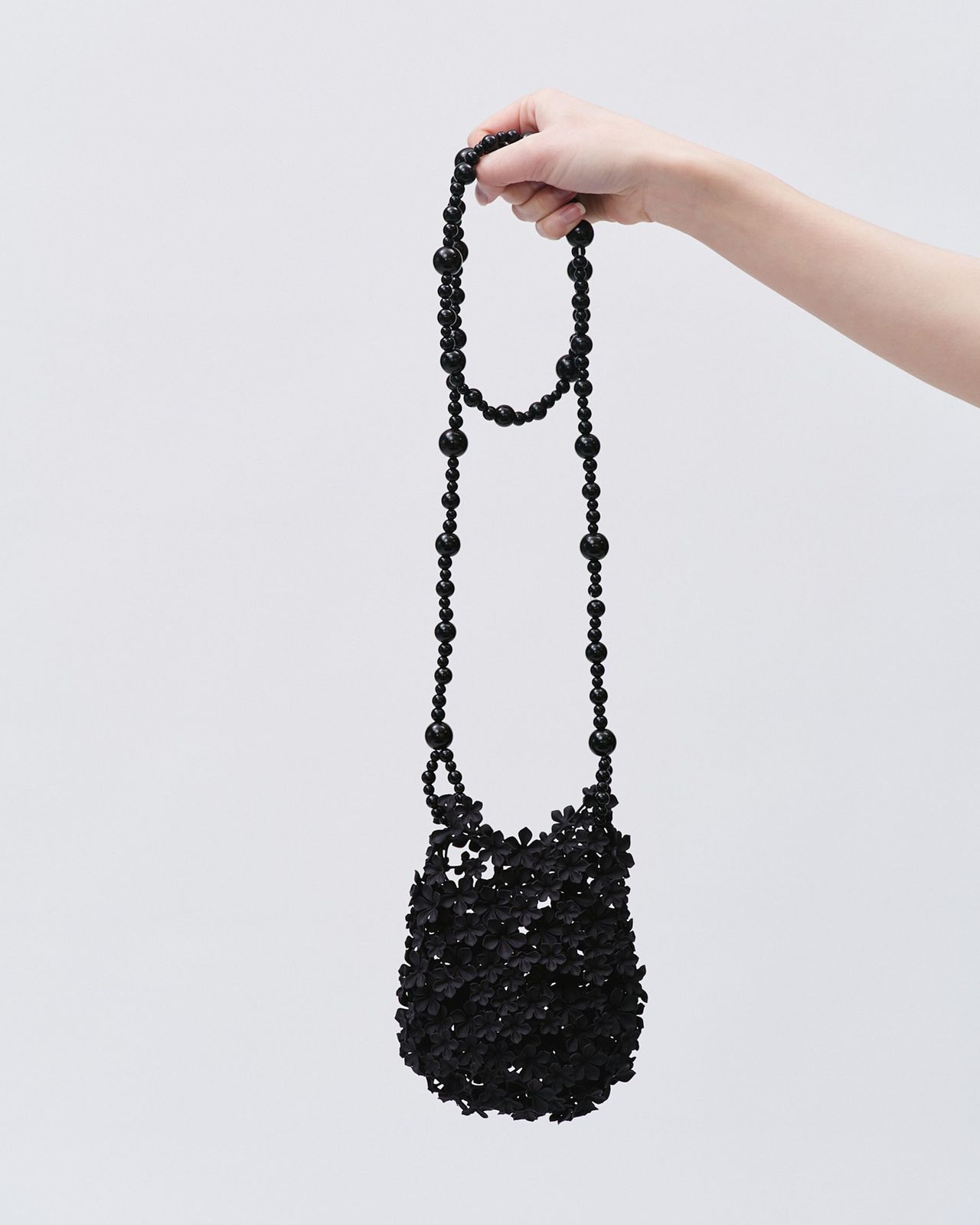3D PRINTED FLEXIBLE PEACH BLOSSOM BAG