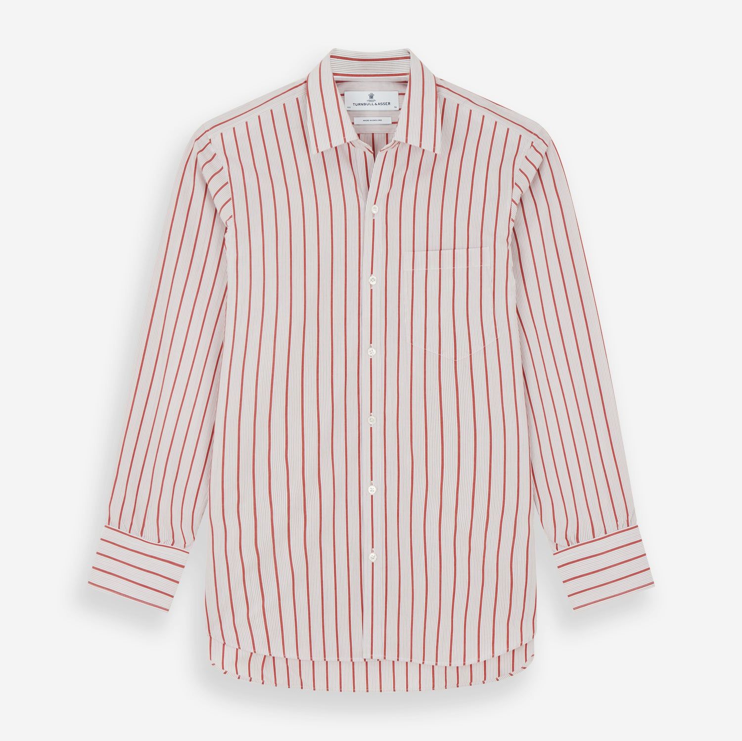 Red Multi Track Stripe Chelsea Shirt