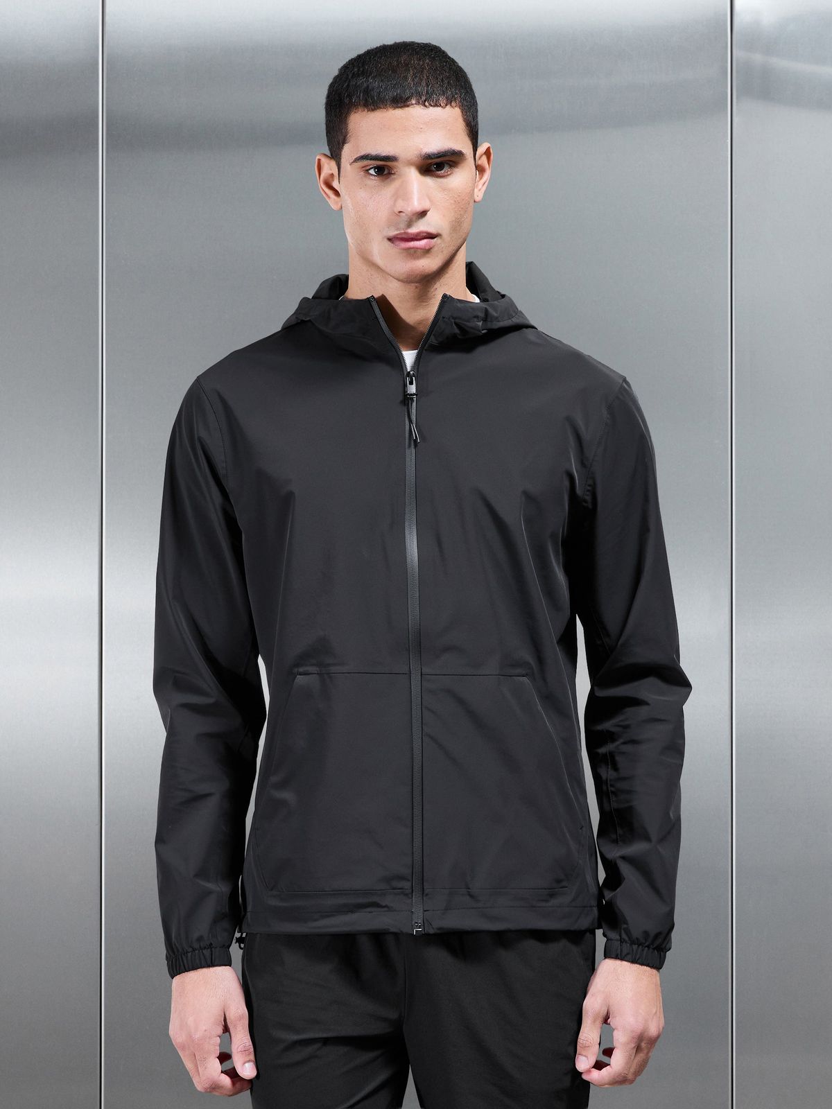 Element Waterproof Windbreaker in Black