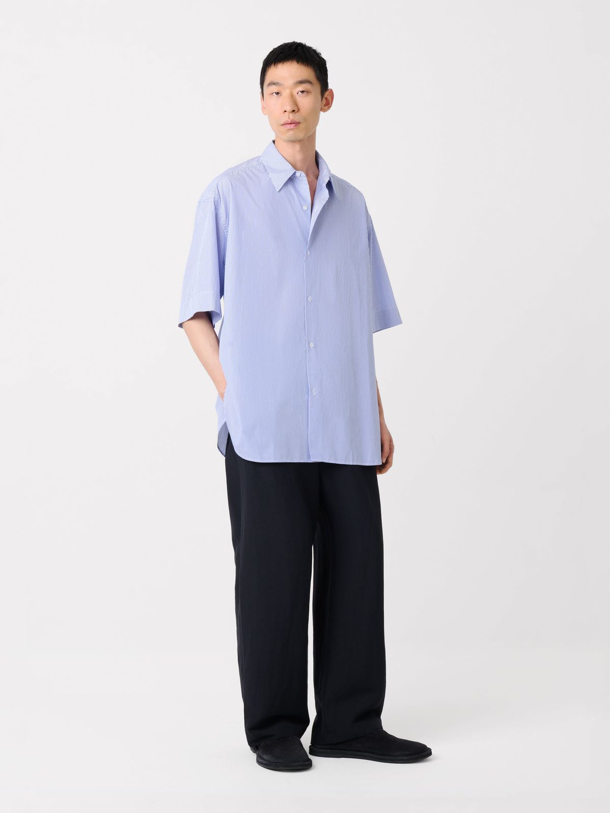 Sorono Shirt in Blue / White