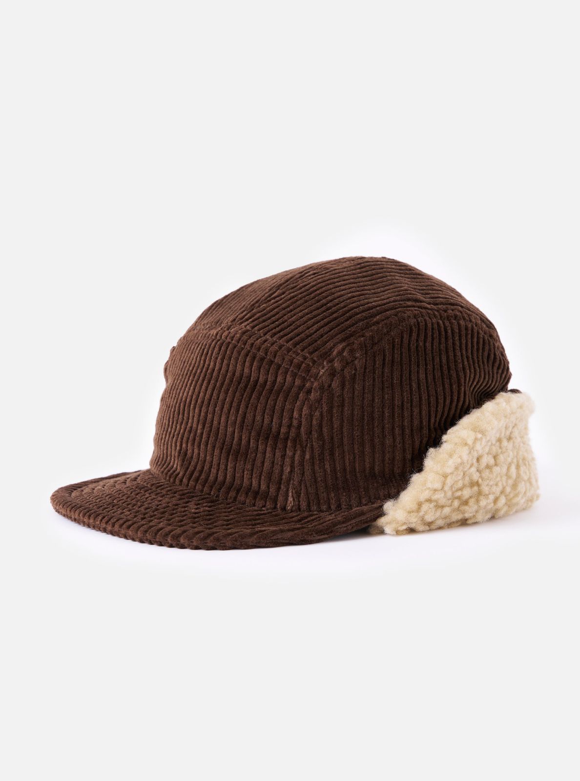 cableamiĀ® Brown Corduroy 5w Cap
