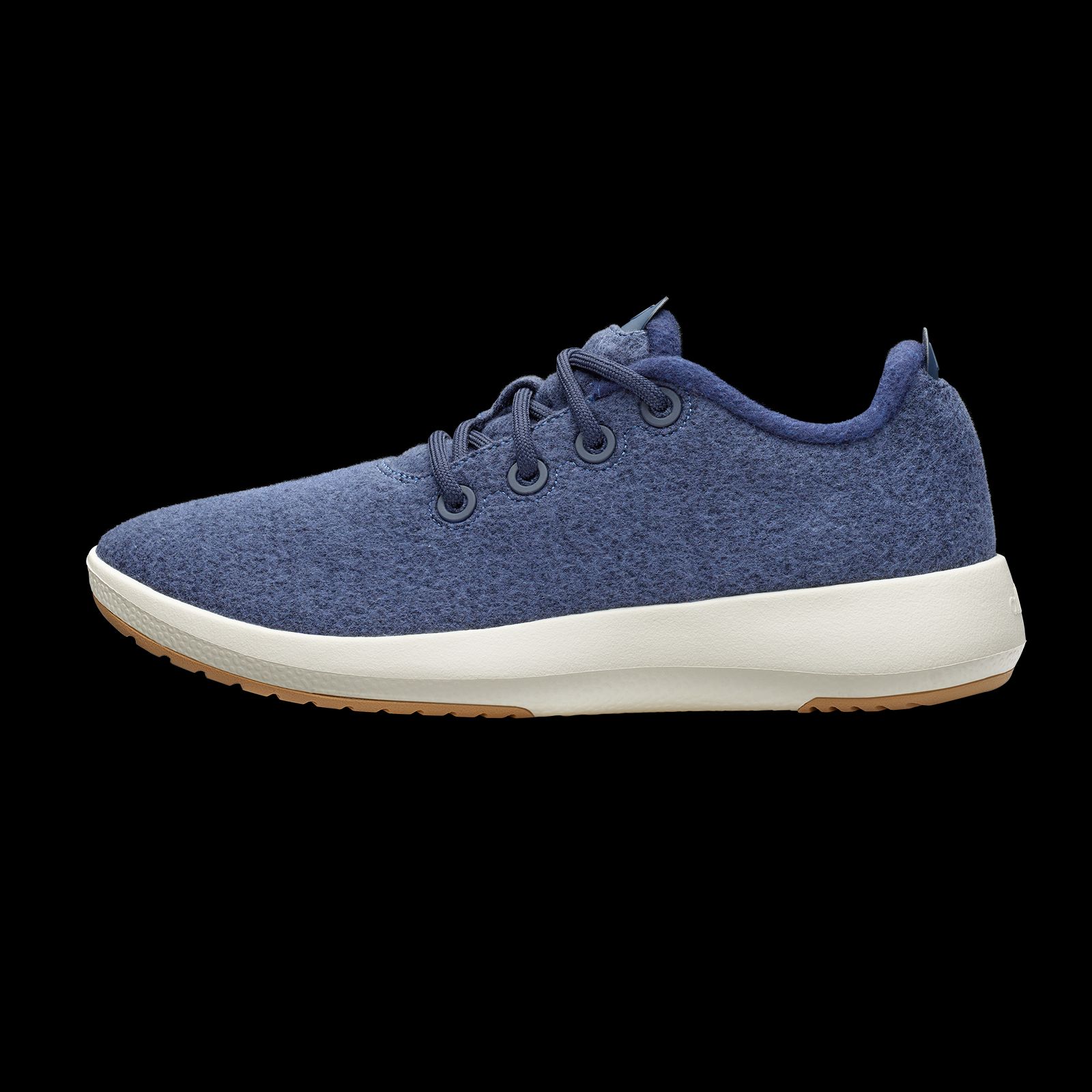 Men's Wool Runner Mizzle - Hazy Indigo (Natural White Sole)
