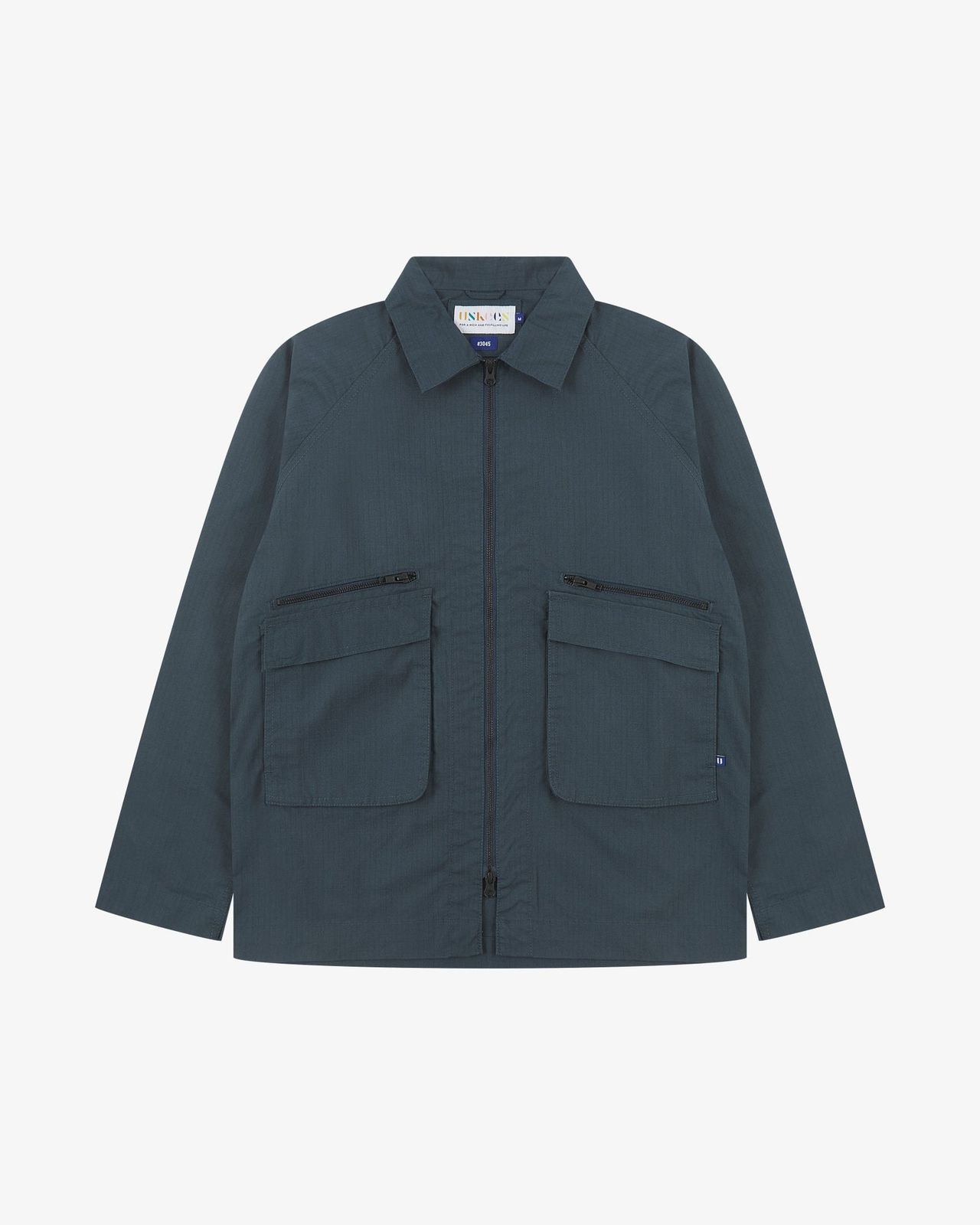 3045 Ripstop field jacket - Previous Dye Batch - Blueberry