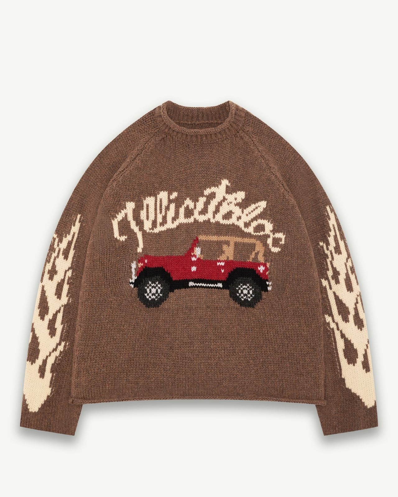 OFF-RODEO ROLLNECK PULLOVER - TABACCO