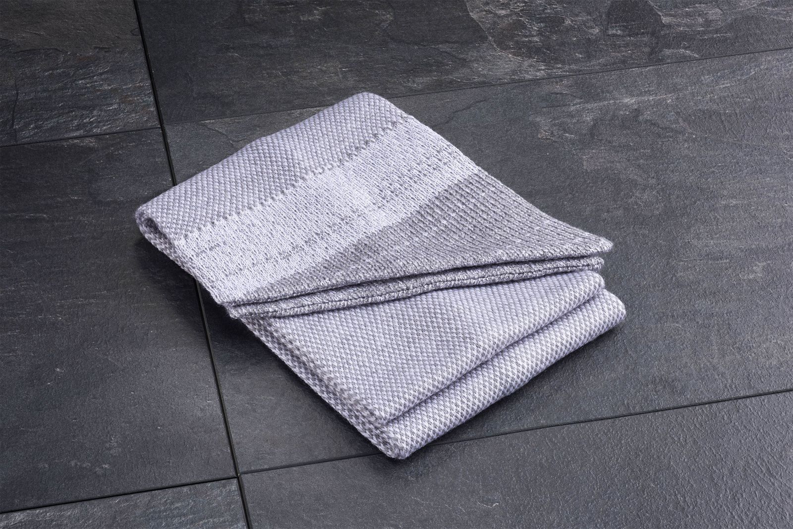 Dark Grey Merino Scarf