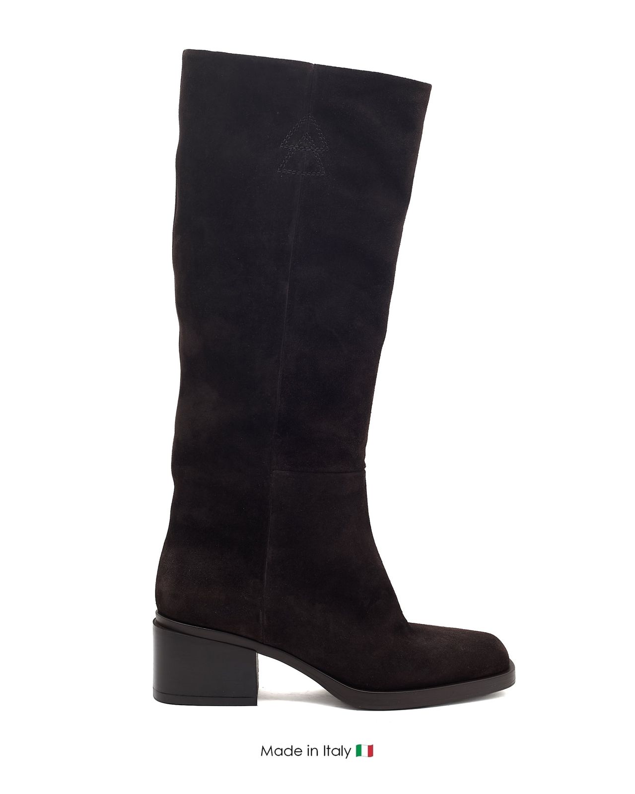 E4412 Dark Brown Boot Suede