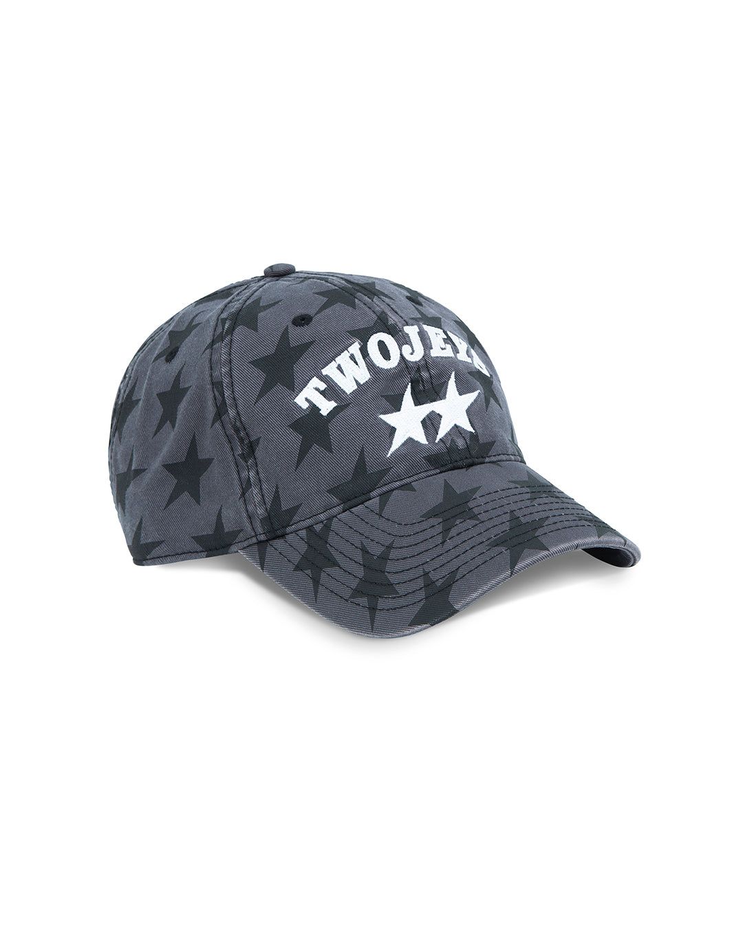 All-Over Black Dad Cap