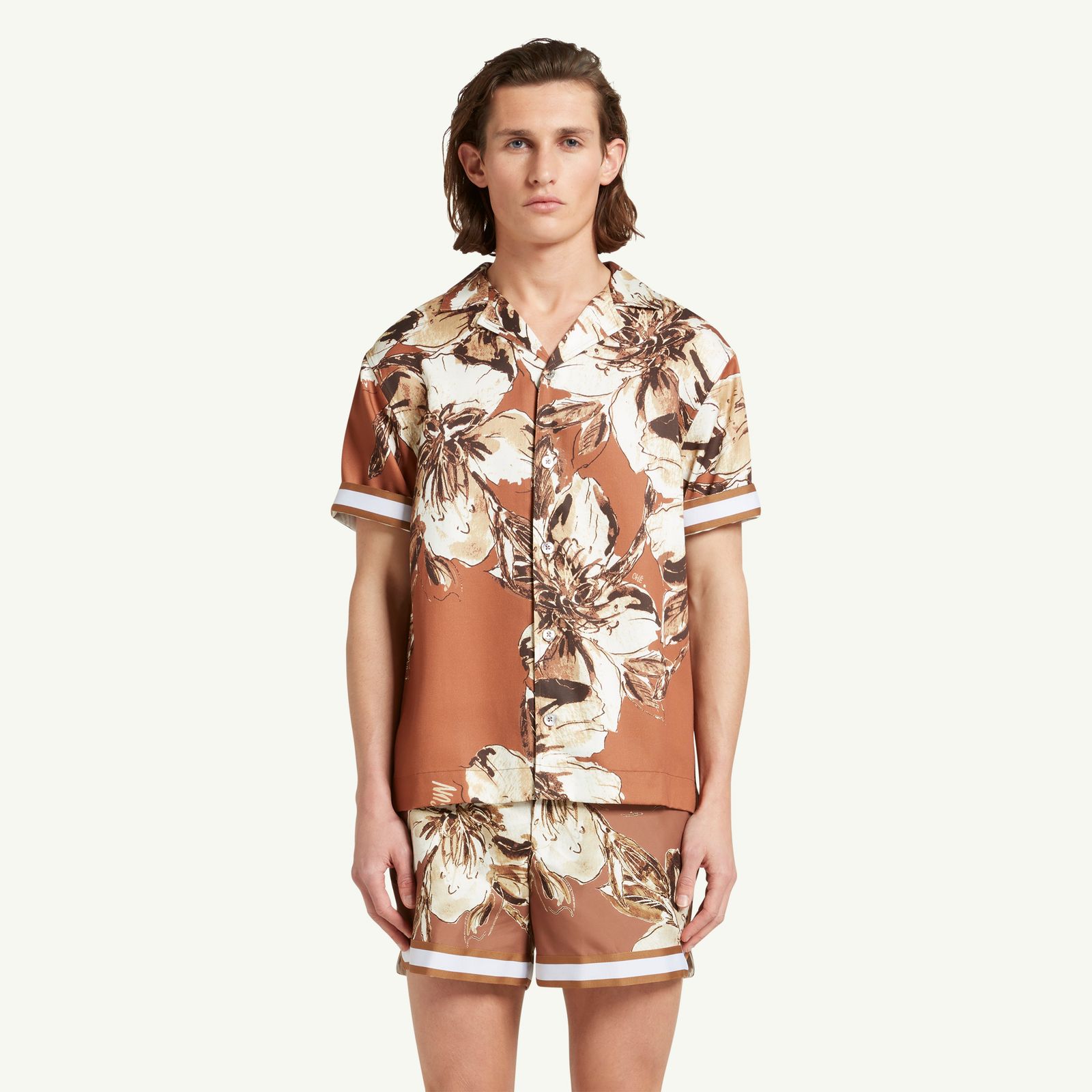 HOPPER PRINTED BALLER - BROWN
