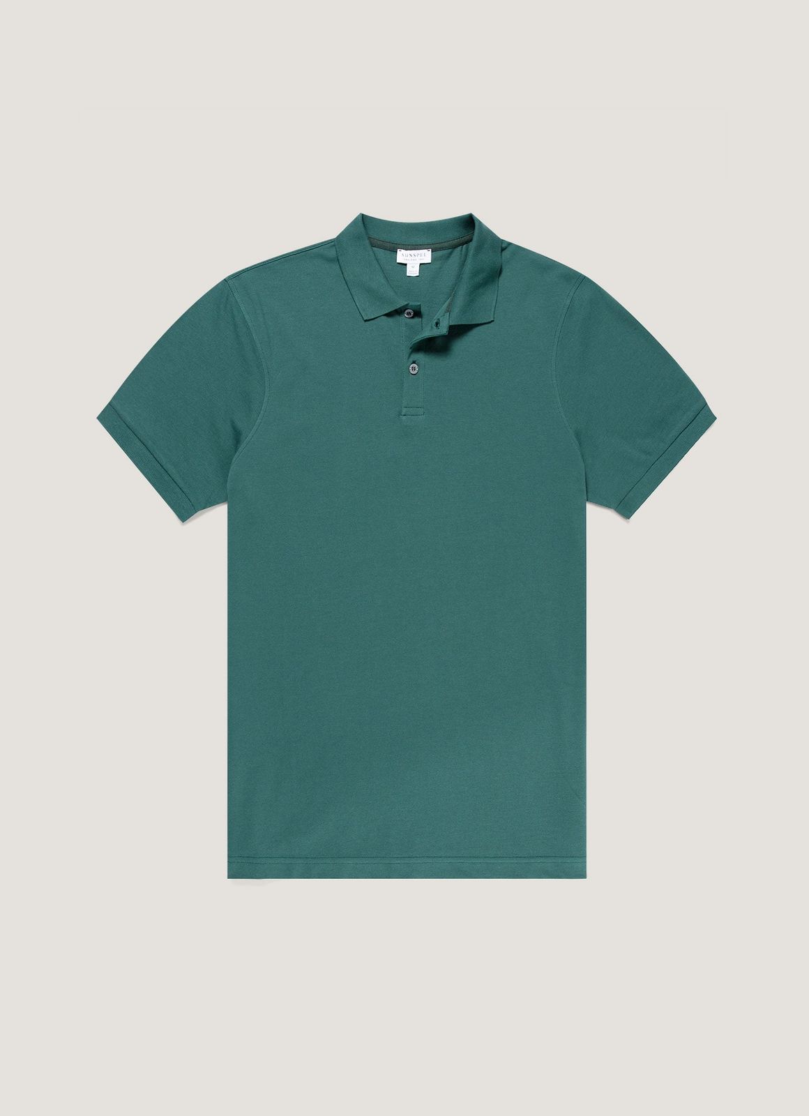Men's Piqué Polo Shirt in Forest
