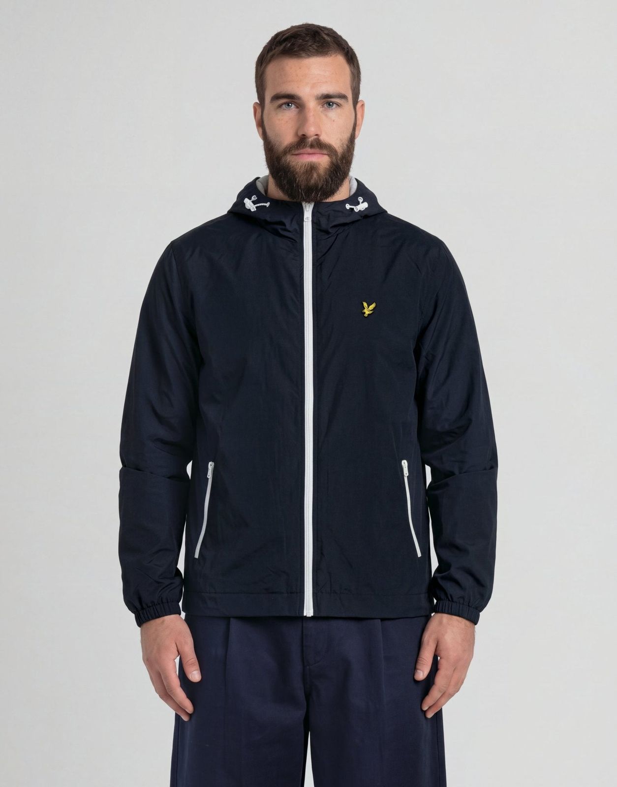 Contrast Zip Water Resistant Jacket