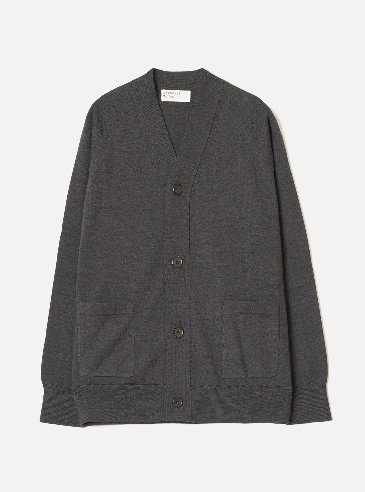 Charcoal Merino Loose Cardigan II