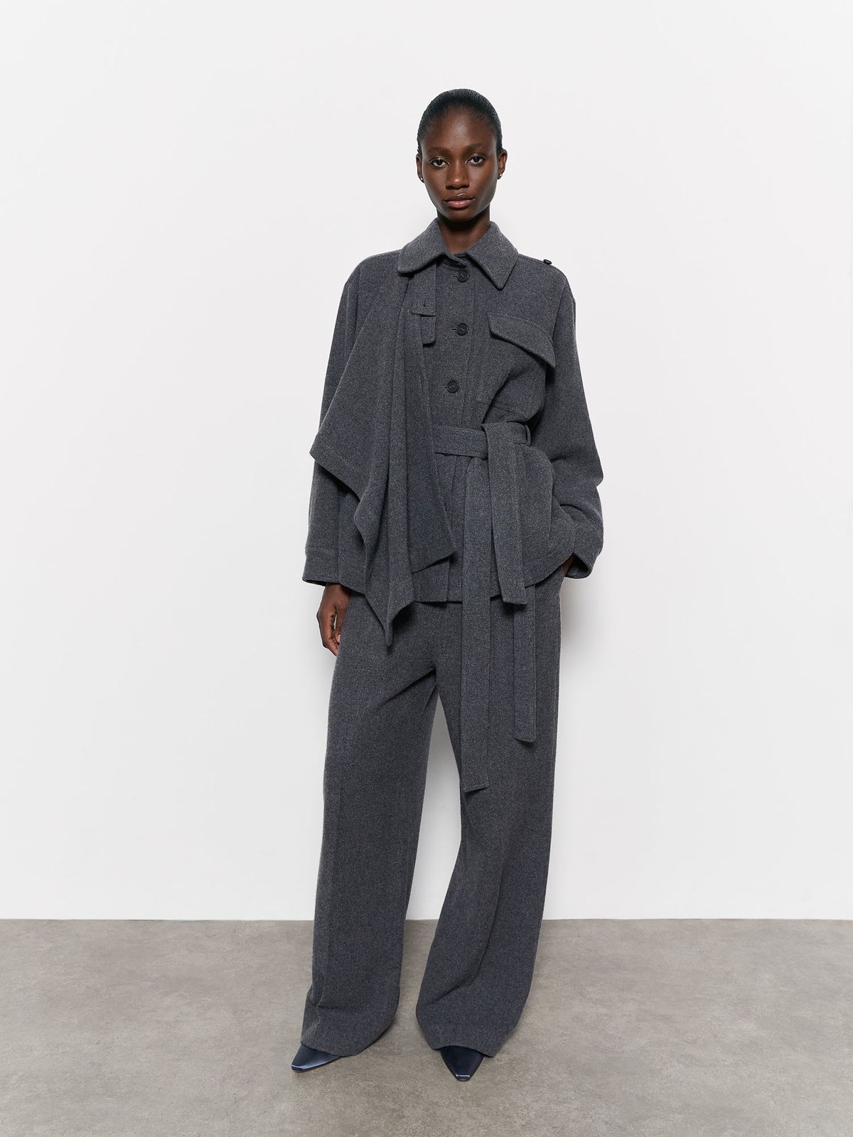 Ottilie Jacket Charcoal